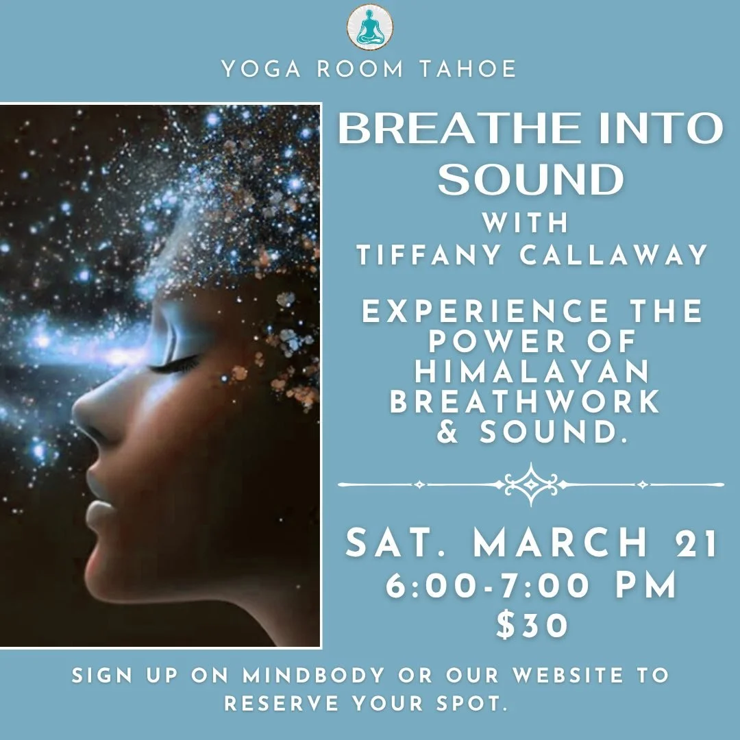 This Saturday, experience a guided series of Himalayan breathwork practices to harness the infinite source of energy within. These practices are rooted in the Tantric and Kundalini traditions of the Himalayas. 

As the breath guides us from the think