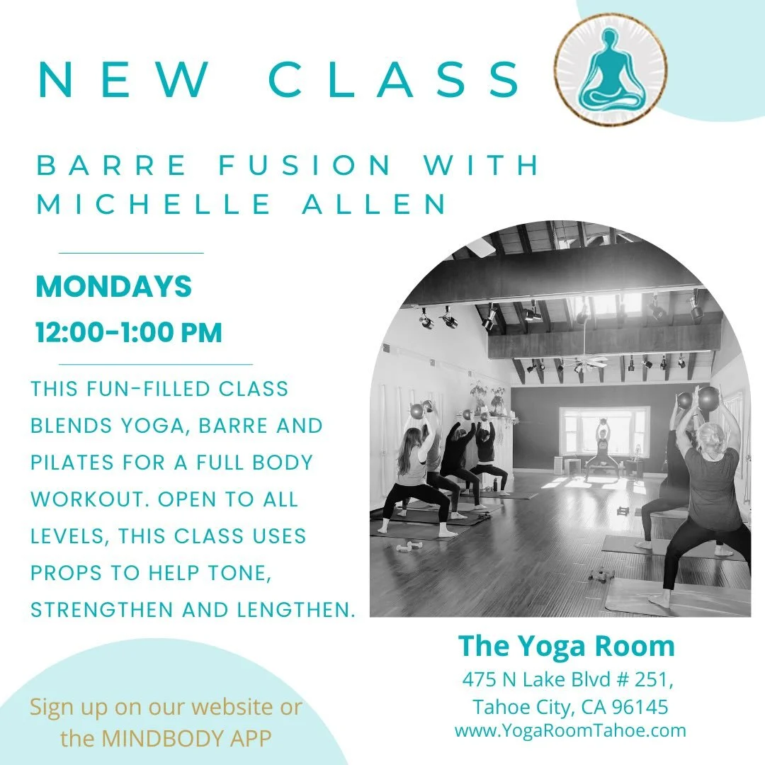 New class alert! 🥳

We&rsquo;re now offering a 12 pm Monday Barre Fusion class! Kickstart your week with this midday workout that lengthens, strengthens and tones. 

✨Sign up on the MINDBODY app, or via our website at the link in our bio.✨