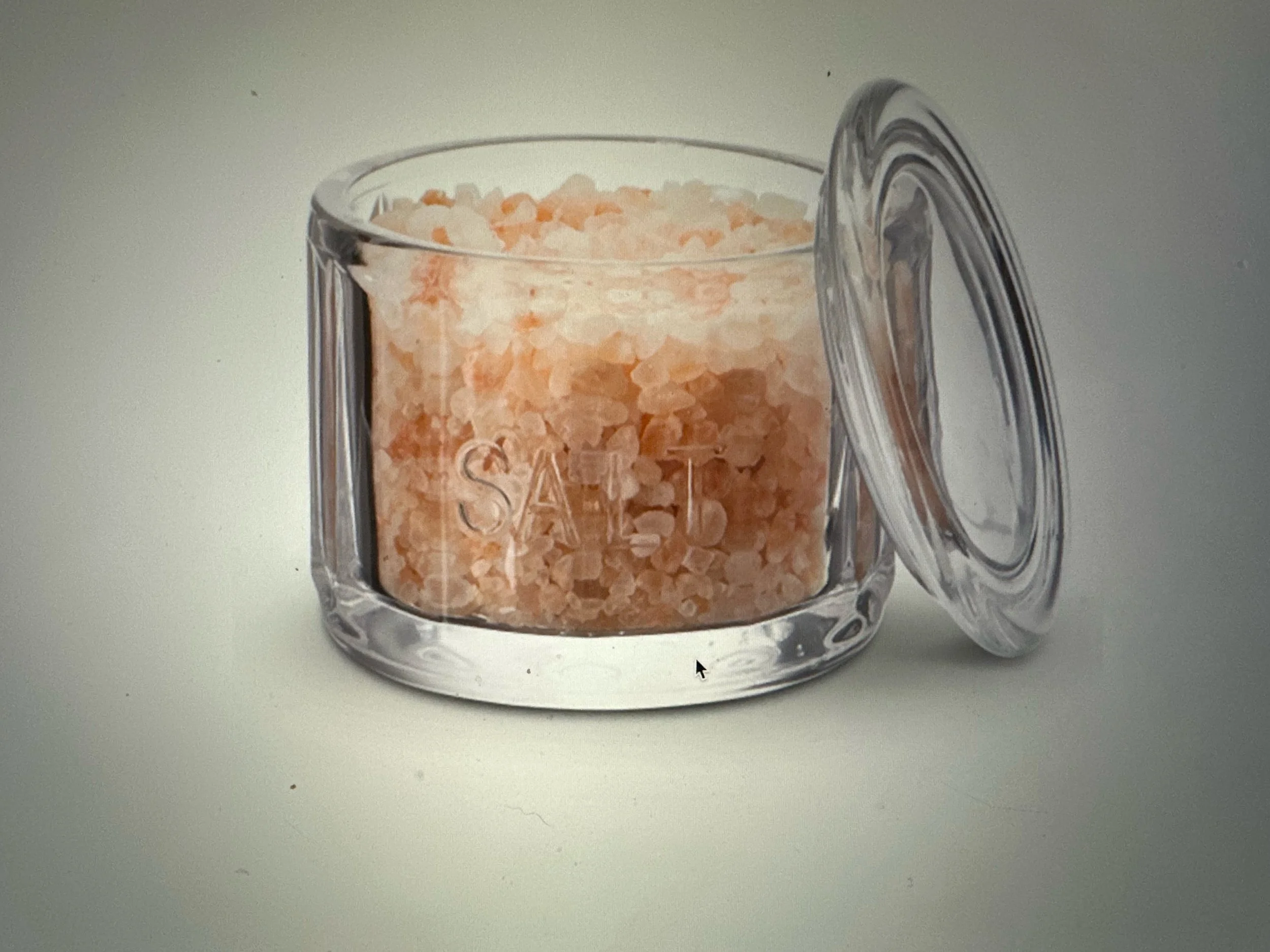 Glass Salt Cellar (Clear)