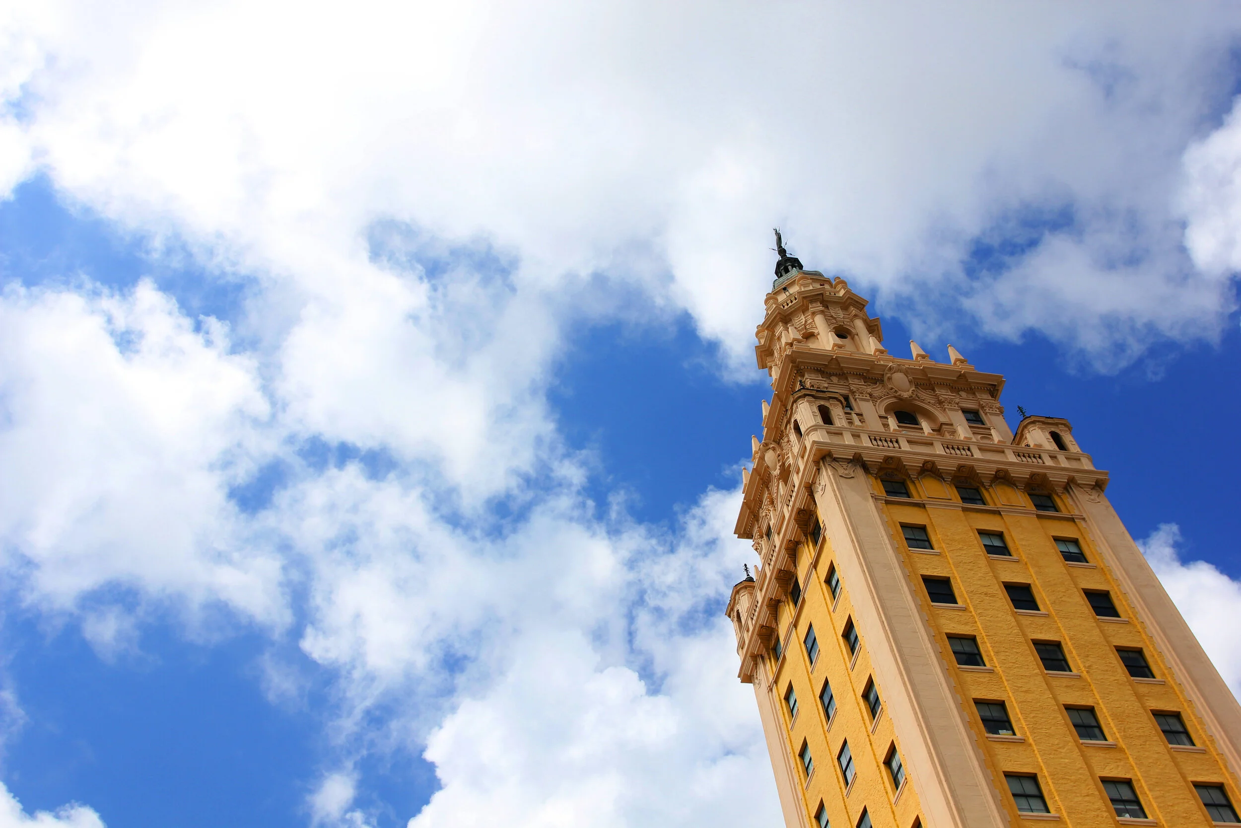 Freedom Tower of old Miami