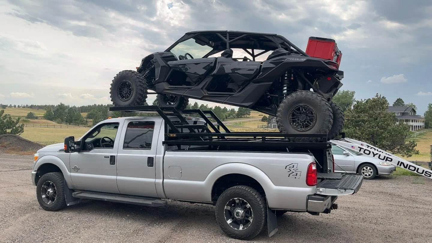 The #toyupindustries longbed #caboverutvdeck 🤘🏼 up to 135&rdquo; wheelbase &amp; 80&rdquo; width 😎 #toyupcrew🇺🇸