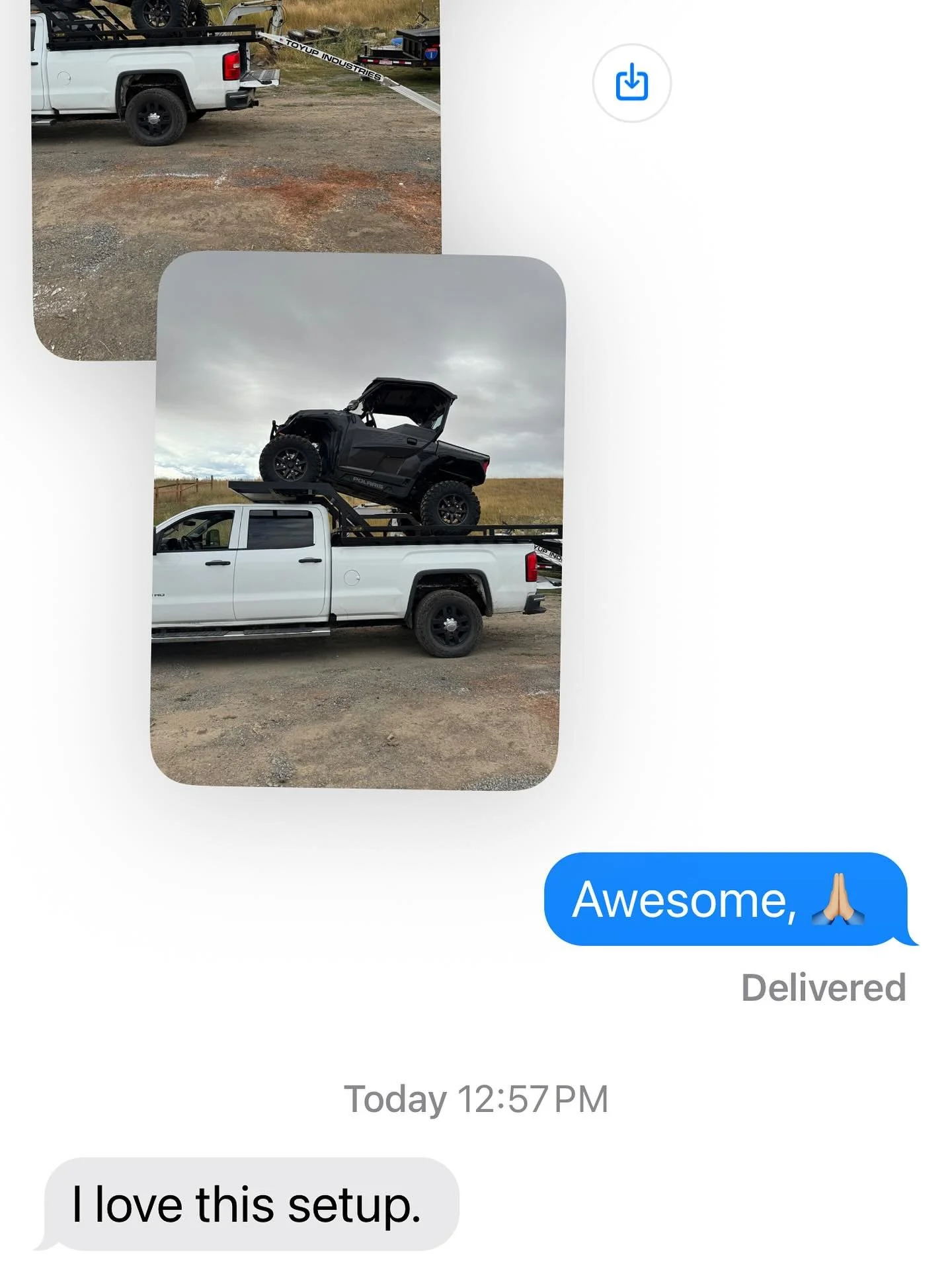 Messages from customers like this 👆🏼 just makes what we do here at #toyupindustries so satisfying 🙏🏼 #supiorproducts #superiorcustomerservice #toyupcrew🇺🇸