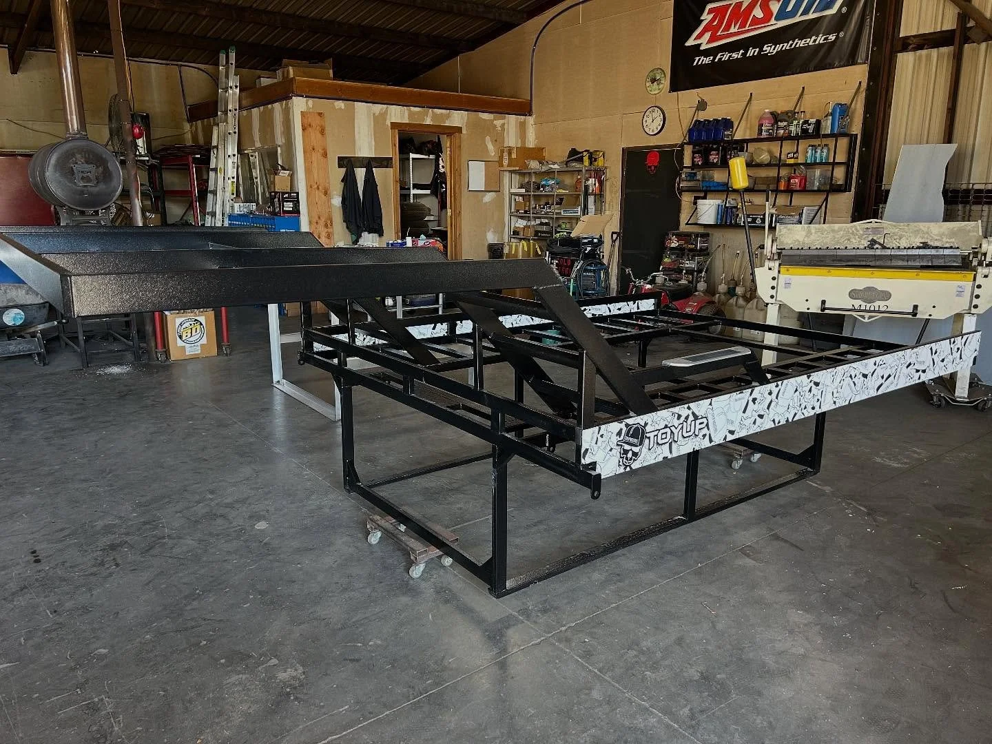 🔥FOR SALE 🔥 brand new longbed  #caboverutvdeck with our max option and custom wrapped side panels 😎 I&rsquo;ll make someone a great deal on this deck💰 #toyupindustries #truckdeck #toyupcrew🇺🇸