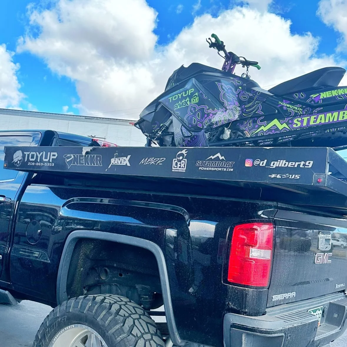 @d_gilbert9 has been such a great customer/friend over the years, thank you for your continued support 🙏🏼 #toyupcrew🇺🇸 #sleddeck #truckdeck #truebrothers