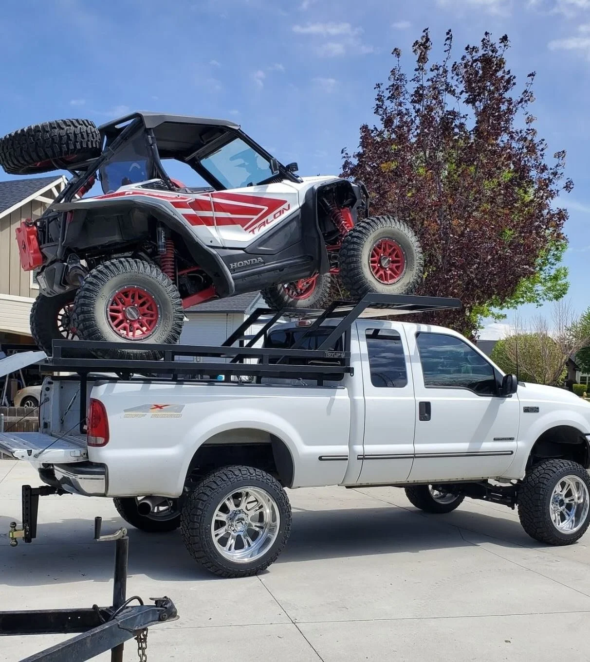 Here&rsquo;s another #toyup #truckdeck to start your day👌🏼 this is the universal #caboverutvdeck fits from a 50&rdquo; width up to an 80&rdquo; #sxs and up to 126&rdquo; wheelbase 😎 #toyupcrew🇺🇸