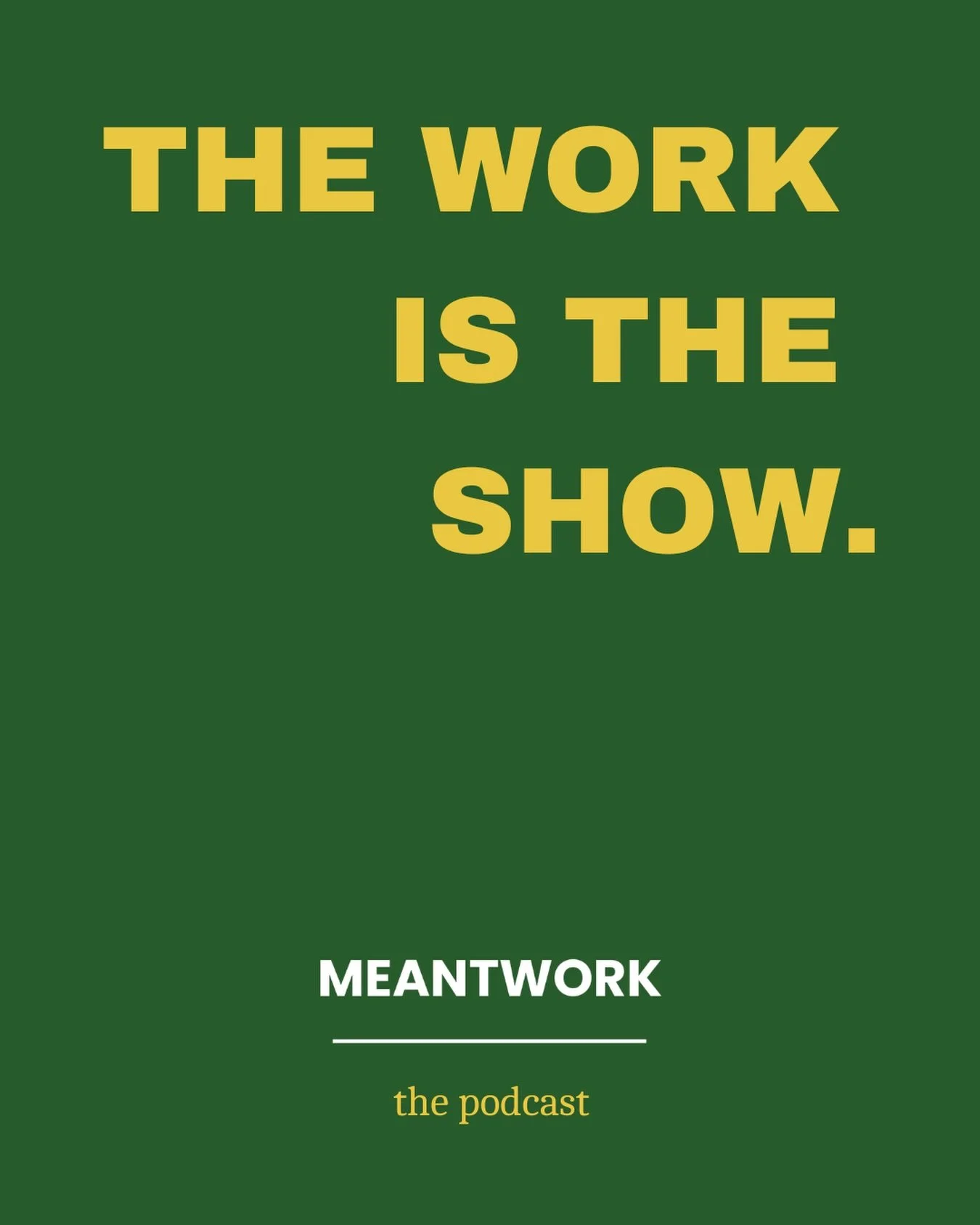 The work is the show. We&rsquo;re not interested in highlight reels. We&rsquo;re interested in the Tuesday morning at 3am when you don&rsquo;t know if it&rsquo;s going to work. The conversation that changed everything. The decision you made that was 
