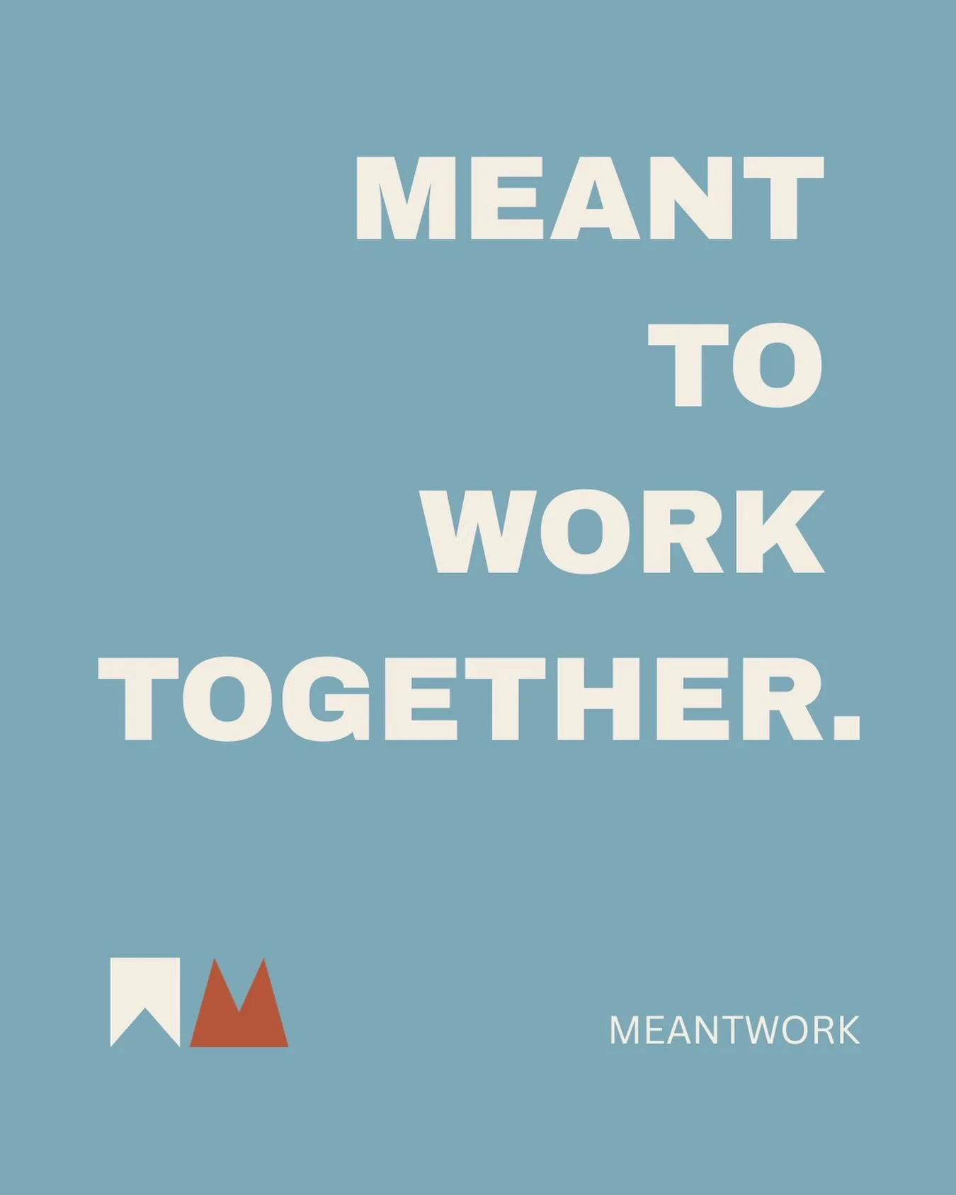 Meant to work together. The right people in the room changes everything. Not a room full of contacts. A room full of people who are meant to be there. We&rsquo;re building that room. You should be in it.

&mdash; 

#meantwork #team #collaboration #pa