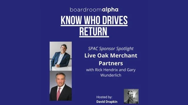 Listen: SPAC Sponsor Spotlight: Live Oak Merchant Partners