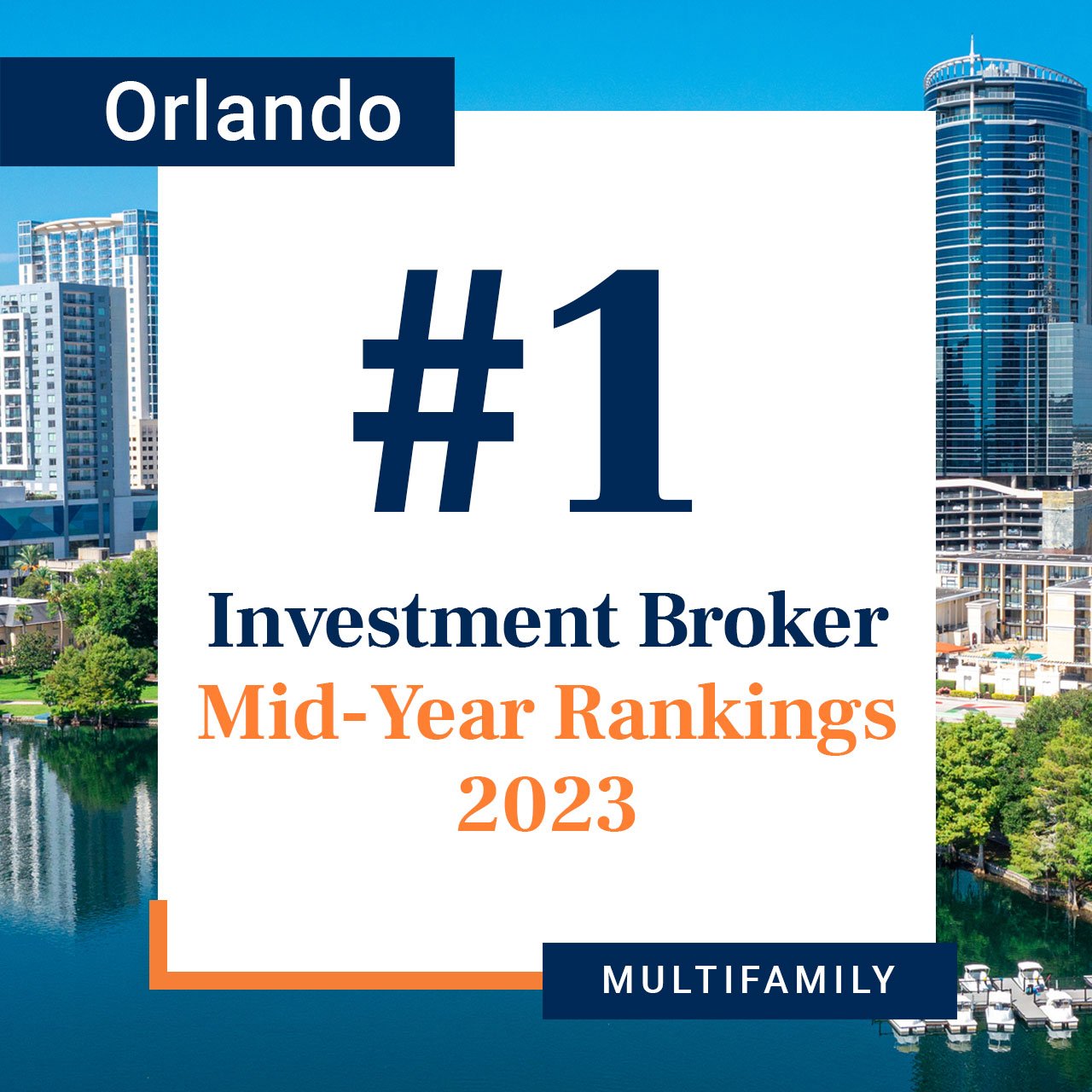 Top Multifamily Investment Broker - Mid Year Rankings 2023