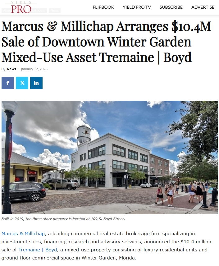 Tremaine Boyd Apartments Sold by Ben Skinner Matt Prozzillo
