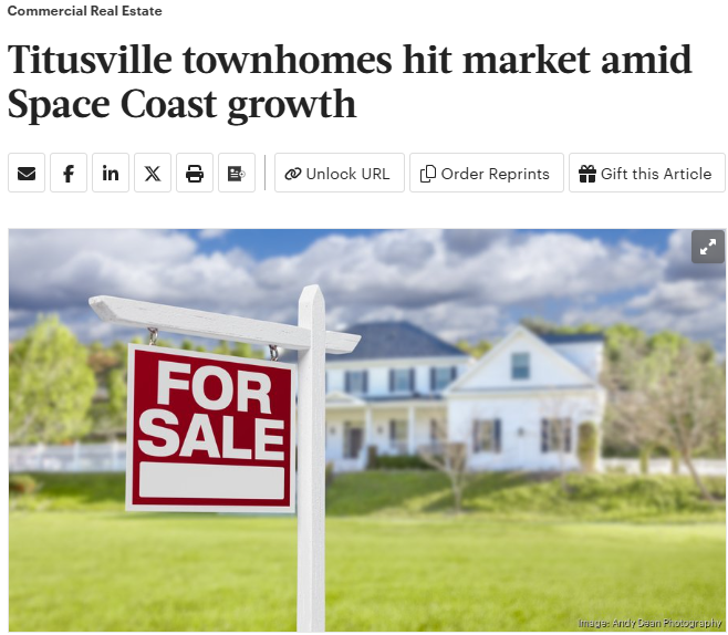 Royal Villas Titusville Florida Multifamily Apartments Business Journal Ben Skinner Matt Prozzillo Florida Multifamily