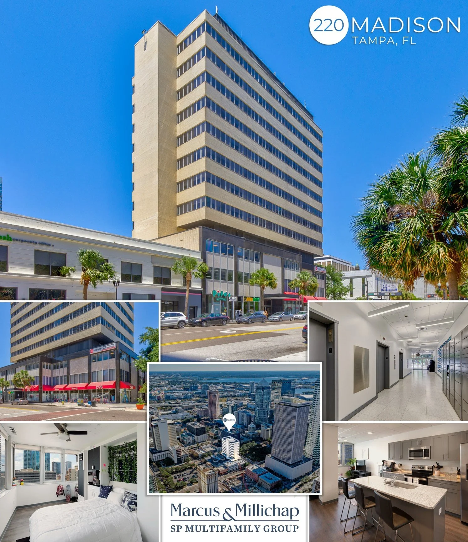 220 Madison Tampa student housing downtown sale