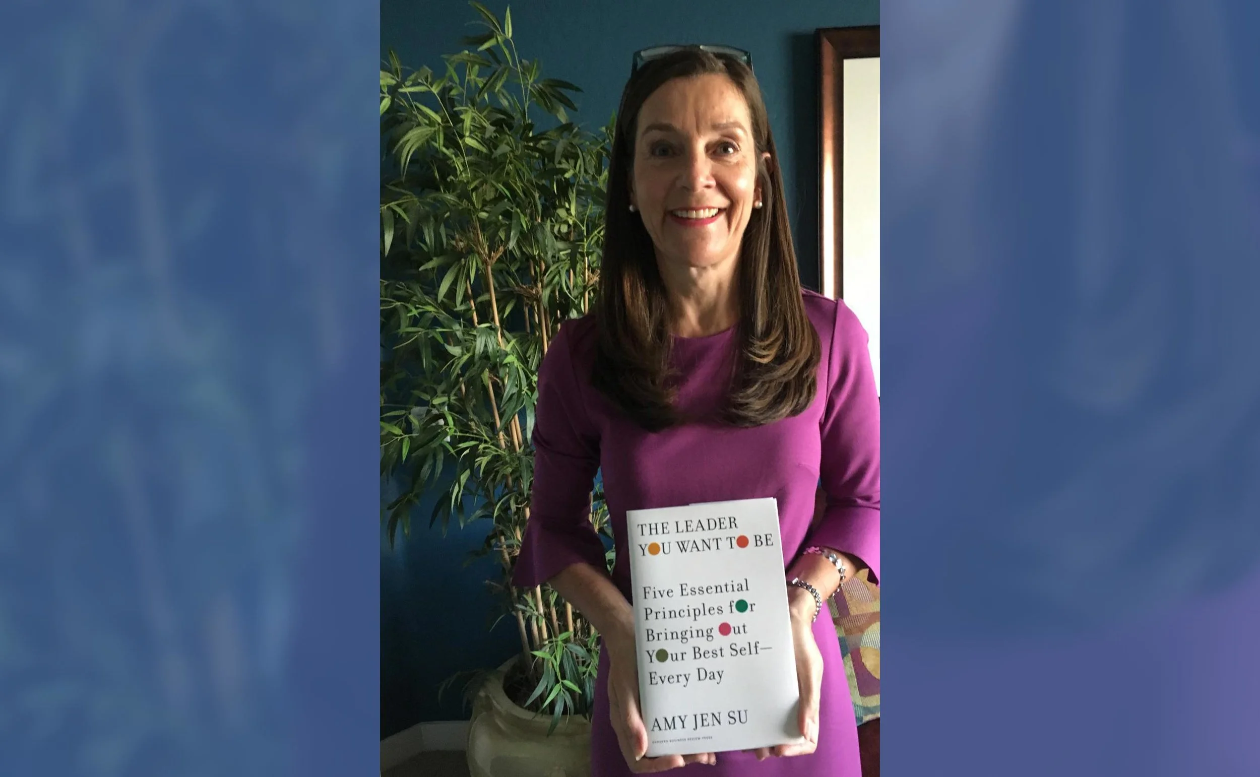 So excited to finally get my copy of The Leader You Want To Be!