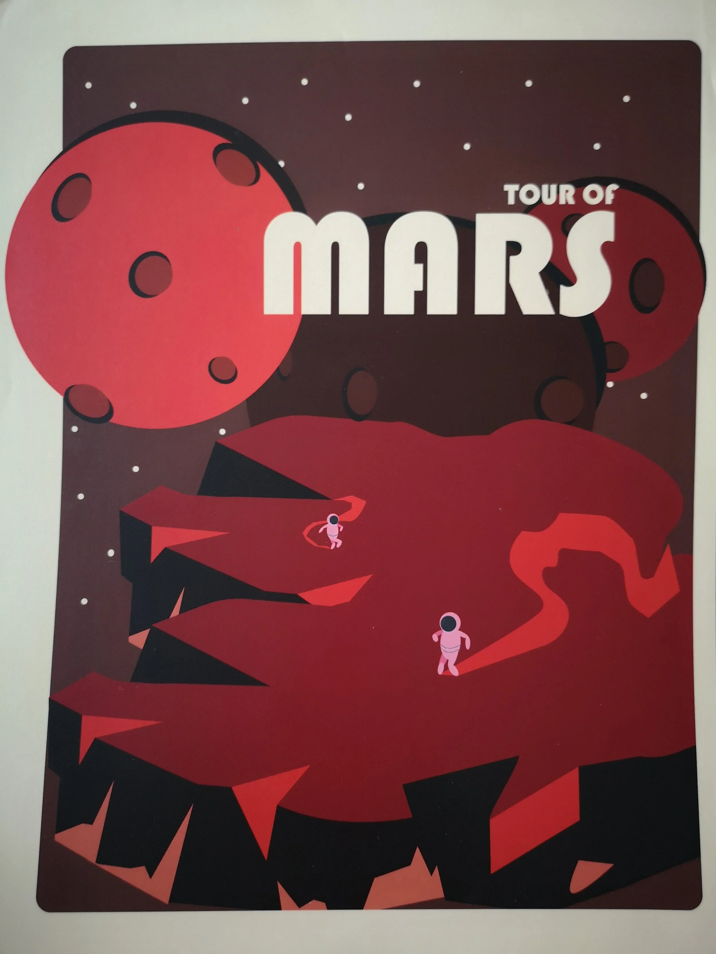 NASA 50s poster concept