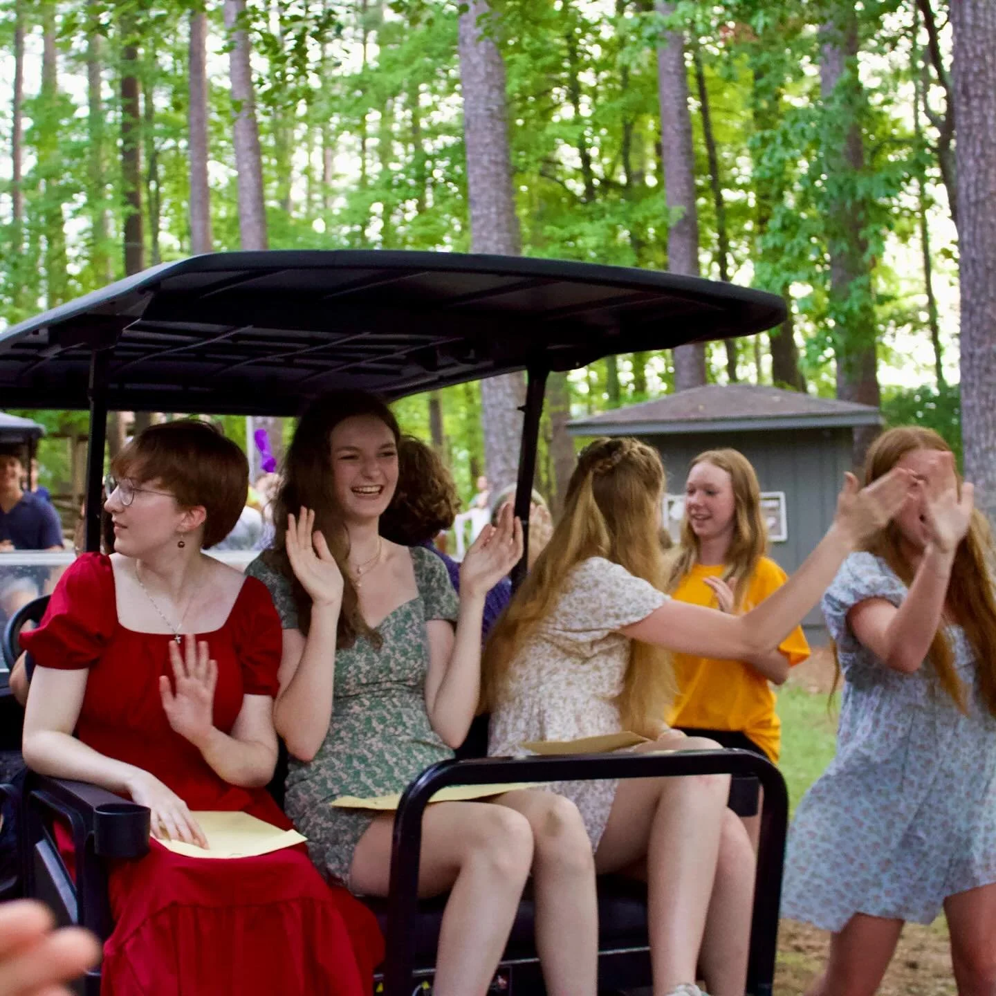 Friday at Camp Cherith! 🥳 Our last full day at camp was packed with sunshine and smiles as we graduated this year&rsquo;s CILT class and welcomed them as staff! 🥹 We also talked with campers about how praise and worship don&rsquo;t just live at cam