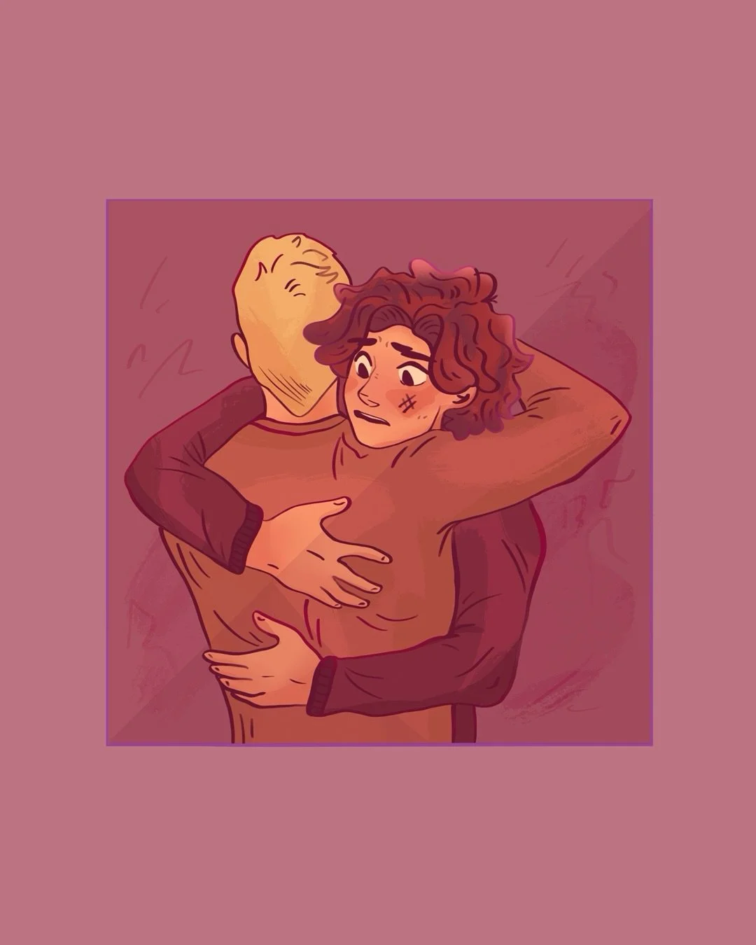 Sharing some Keller &amp; Lament art today + an excerpt from the book! Neither wants to admit it when they start caring about the other and writing the angst between them was just 😭🥺 The book is If All the Stars Go Dark and it&rsquo;s releasing Jan