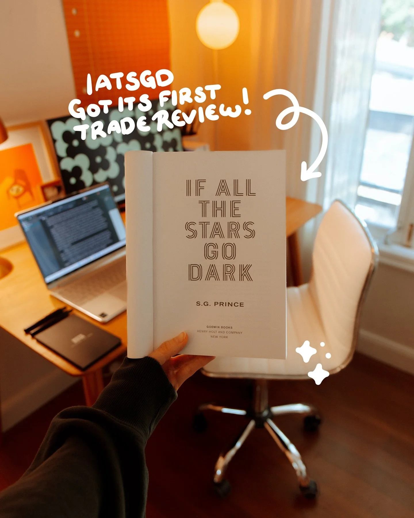 I&rsquo;m so excited to share that If All the Stars Go Dark just received its first trade review from Publishers Weekly! This has been a milestone on my list and it&rsquo;s such an honor to see the book out in the world in this way. Swipe for one of 
