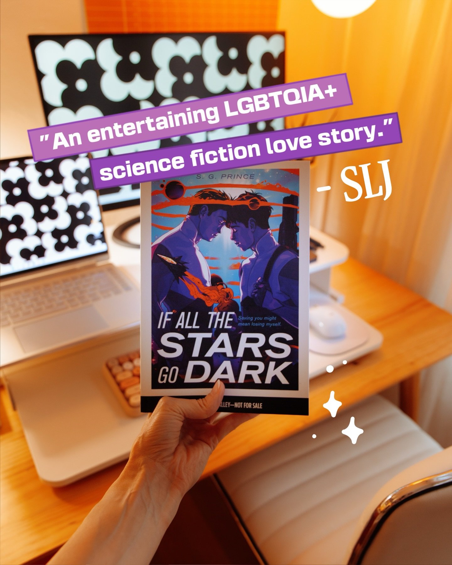 I am so thrilled to share that If All the Stars Go Dark got another glowing trade review from&nbsp;School Library Journal! Literally don&rsquo;t know what to do with all these kind words,&nbsp;might have to hide in a cupboard or something. The bigges