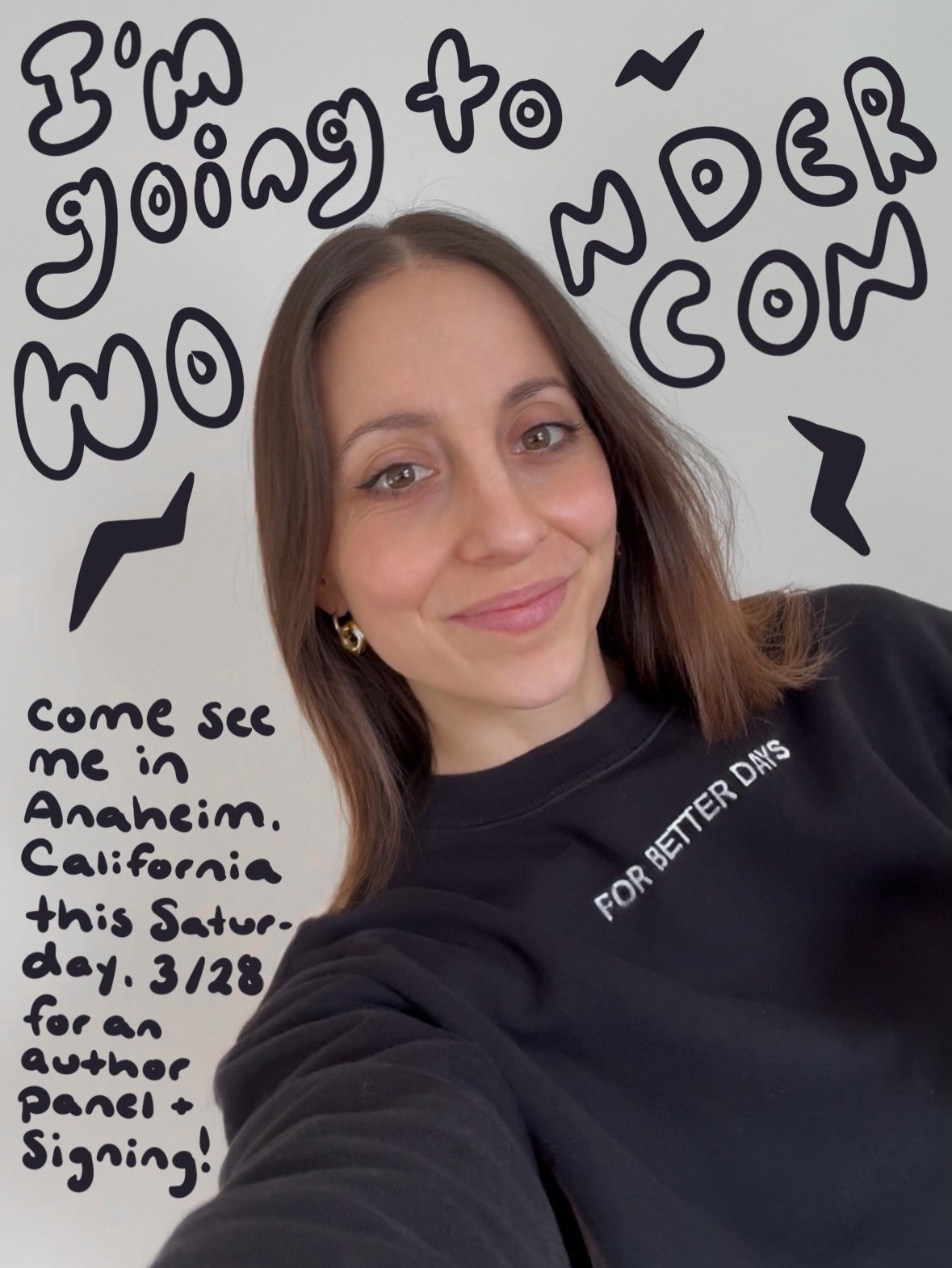 I&rsquo;m so excited to announce I&rsquo;ll be at WonderCon this year! ★,&rsquo;-

Come hang out with me at the Stack YA Shelves 2026 panel (room 208!) this Saturday, March 28 @ 1:30 p.m. along with @petralordauthor @blonde_with_a_book and @gaelicfai