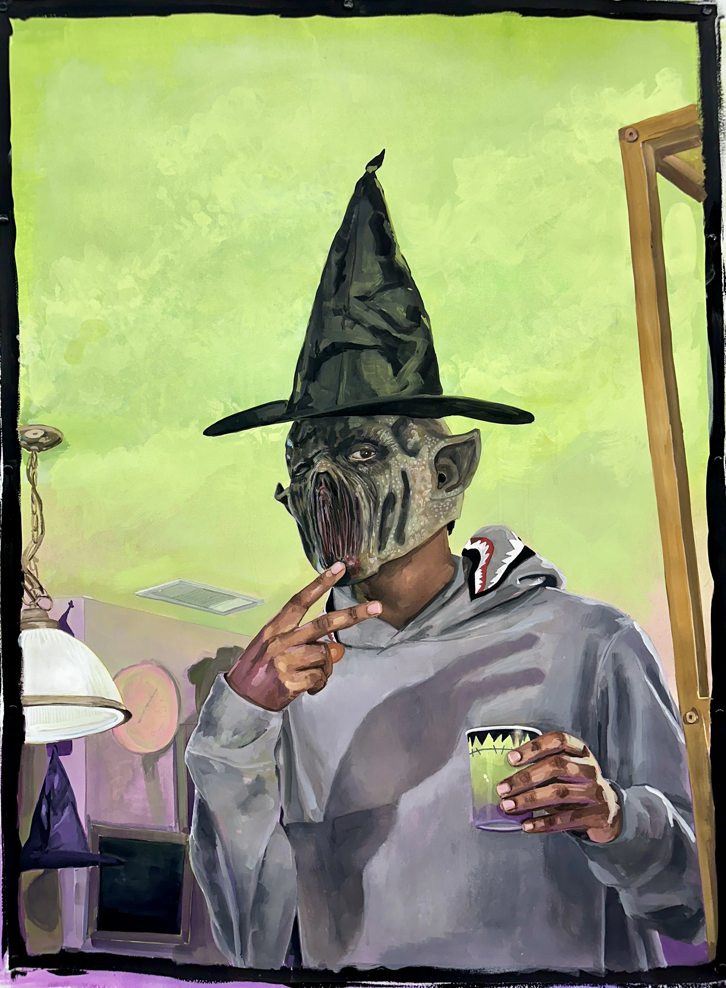 Ghoul Mask

Gouache and color pencil on paper
30x41”
2024