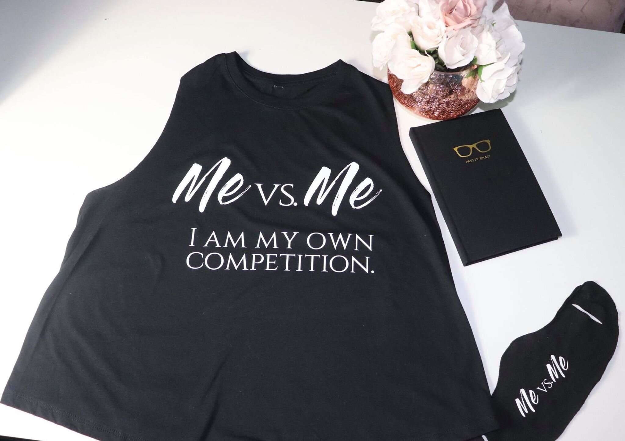 Me vs. Me Cropped Tank