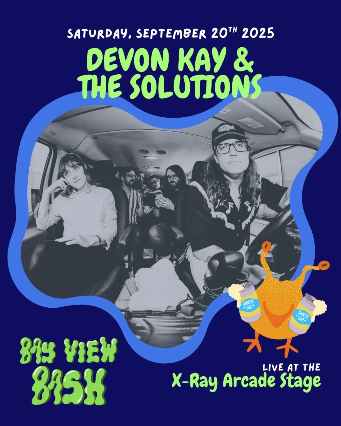 🚨 MILWAUKEE, I NEED TO VIEW THE BAY🚨

Oh perfect. I can view it while playing @bayviewbash on the @xrayarcade stage! Glad that worked out that way.
Come catch us solidifying ourselves as, &quot;That band you saw while eating a hot dog.&quot; on 9/2