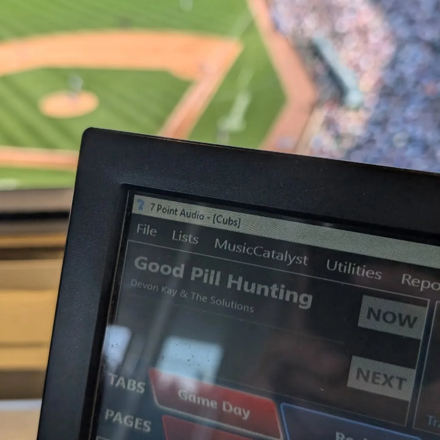 Shout out to the beautiful boy @ethan_kop for playing our song Good Pill Hunting in front of 39,000 people at today's cubs game during the trivia challenge.
That was fucking dope. All right cool see yah.