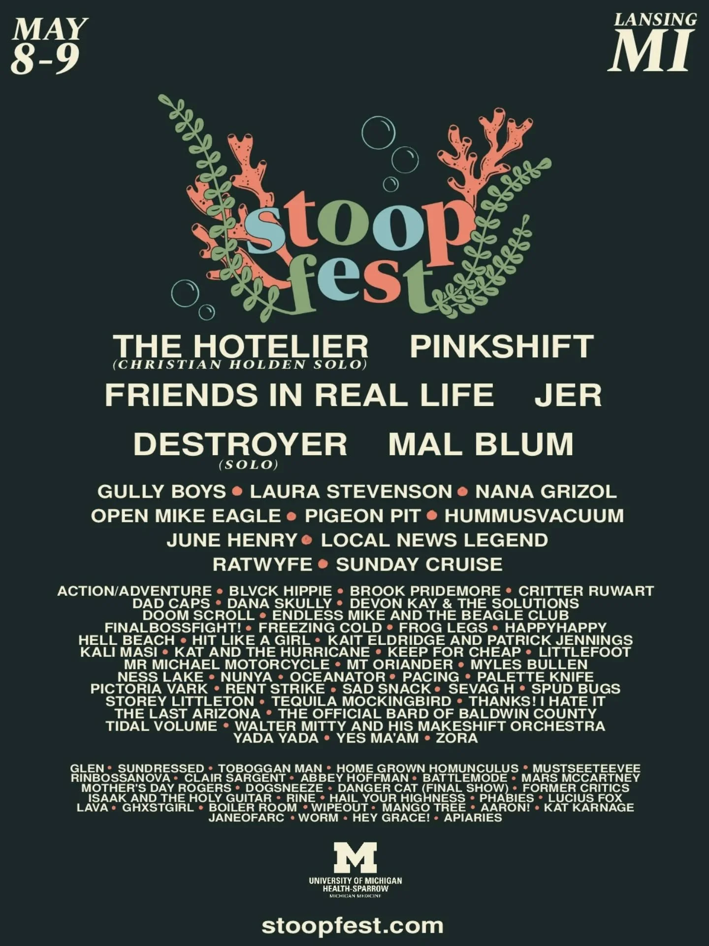 Let's get Stoop-id.
See ya in MAY!
