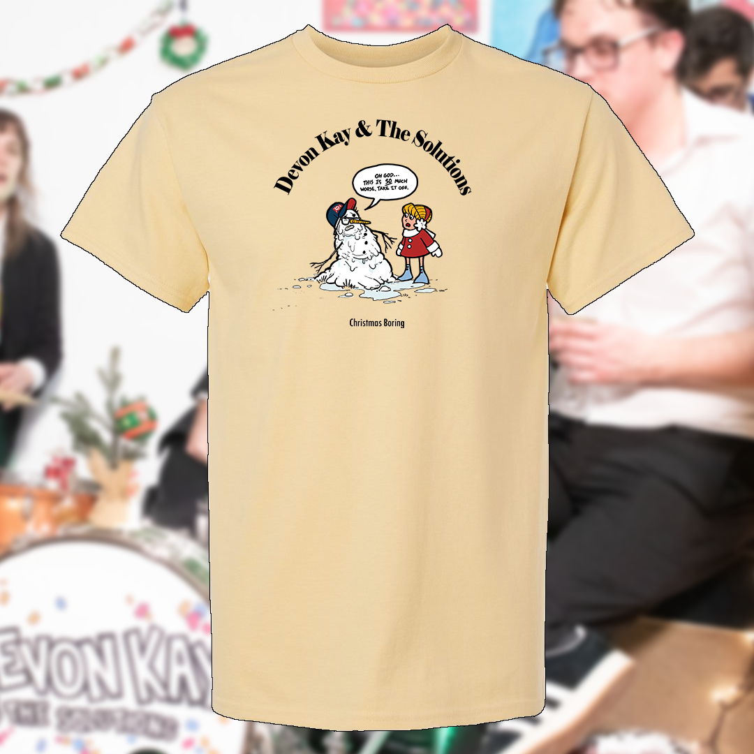 Christmas Boring *Limited Edition T-Shirt! Art by Walker Dubois