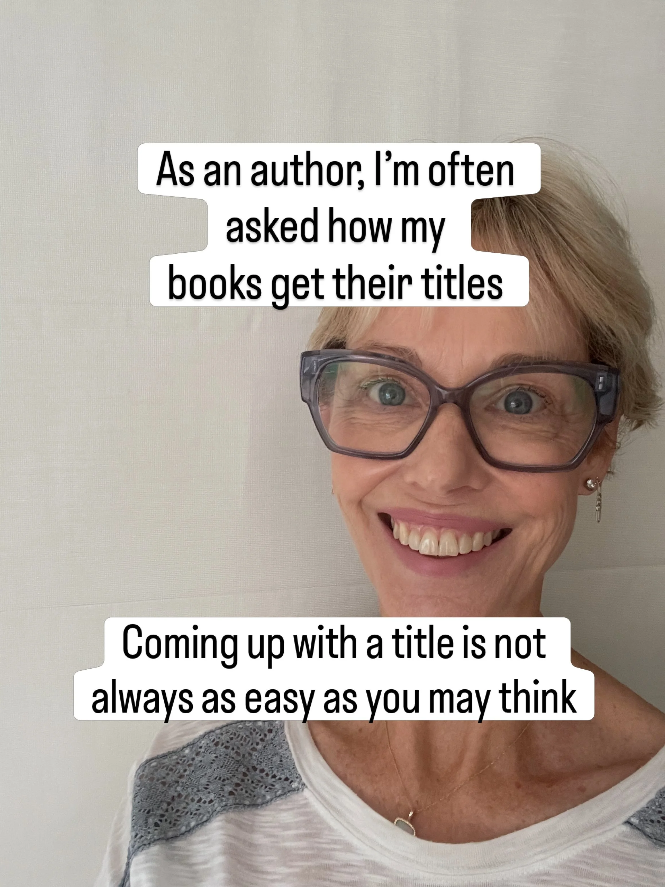 The title of a novel must say so much about your book and be attractive and memorable to readers. Everyone on your publishing team has a say and as the author, you have to be prepared for the title you&rsquo;ve chosen to change #books #booktitles #wr