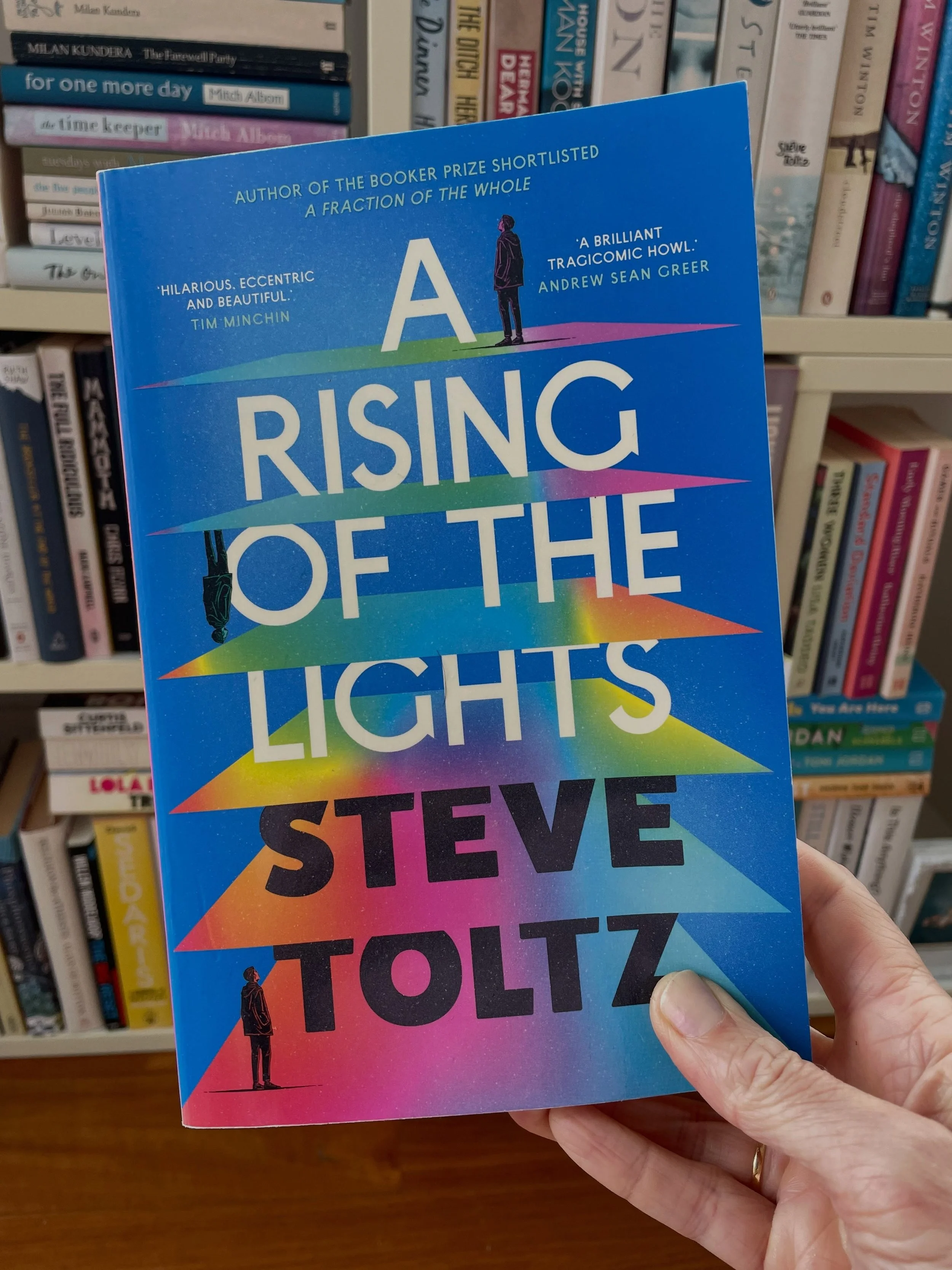 If you liked A Fraction of the Whole (shortlisted for the Booker Prize), you&rsquo;ll like this one by @stevetoltz. His writing is amazing. It&rsquo;s funny, satirical and a bit mad but deals with serious topics such as loneliness, misfortune and the