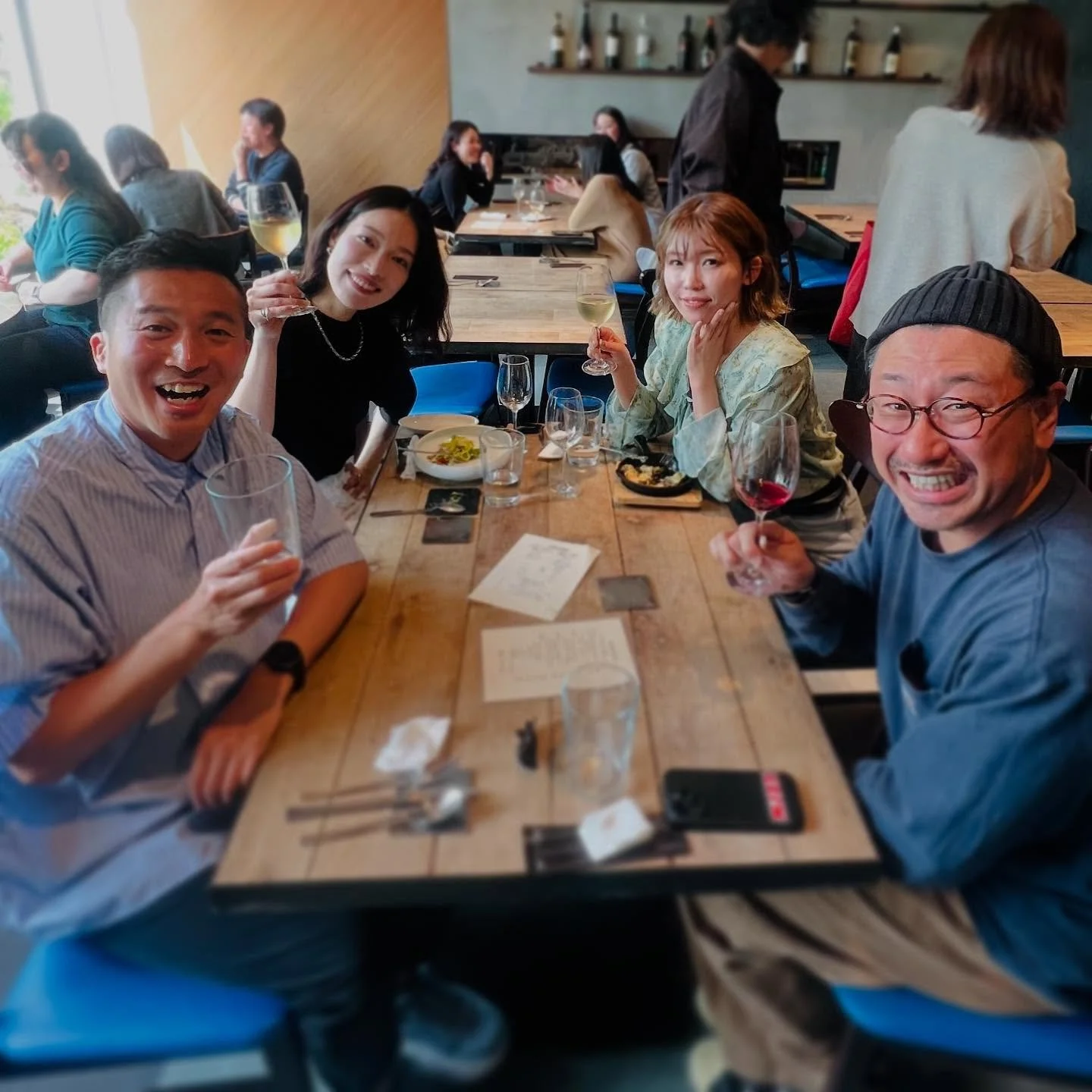 ずいぶんと、、
時差投稿その9
関東WEEKENDERSでランチ♪
一瞬の間もない喋りが続きましたw