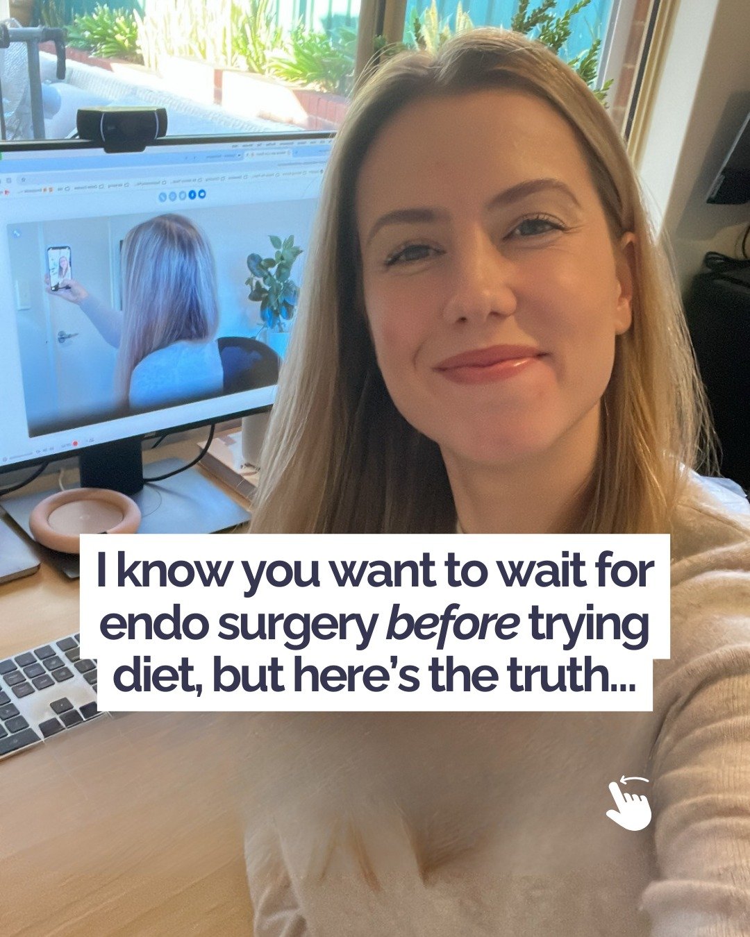 Surgery can be an important part of endo care, but it isn&rsquo;t the whole picture 👀 

If symptoms linger post-op, it doesn&rsquo;t mean you failed, it means your body still needs support. 

Comment ENDOMASTERCLASS to learn the full-body approach w