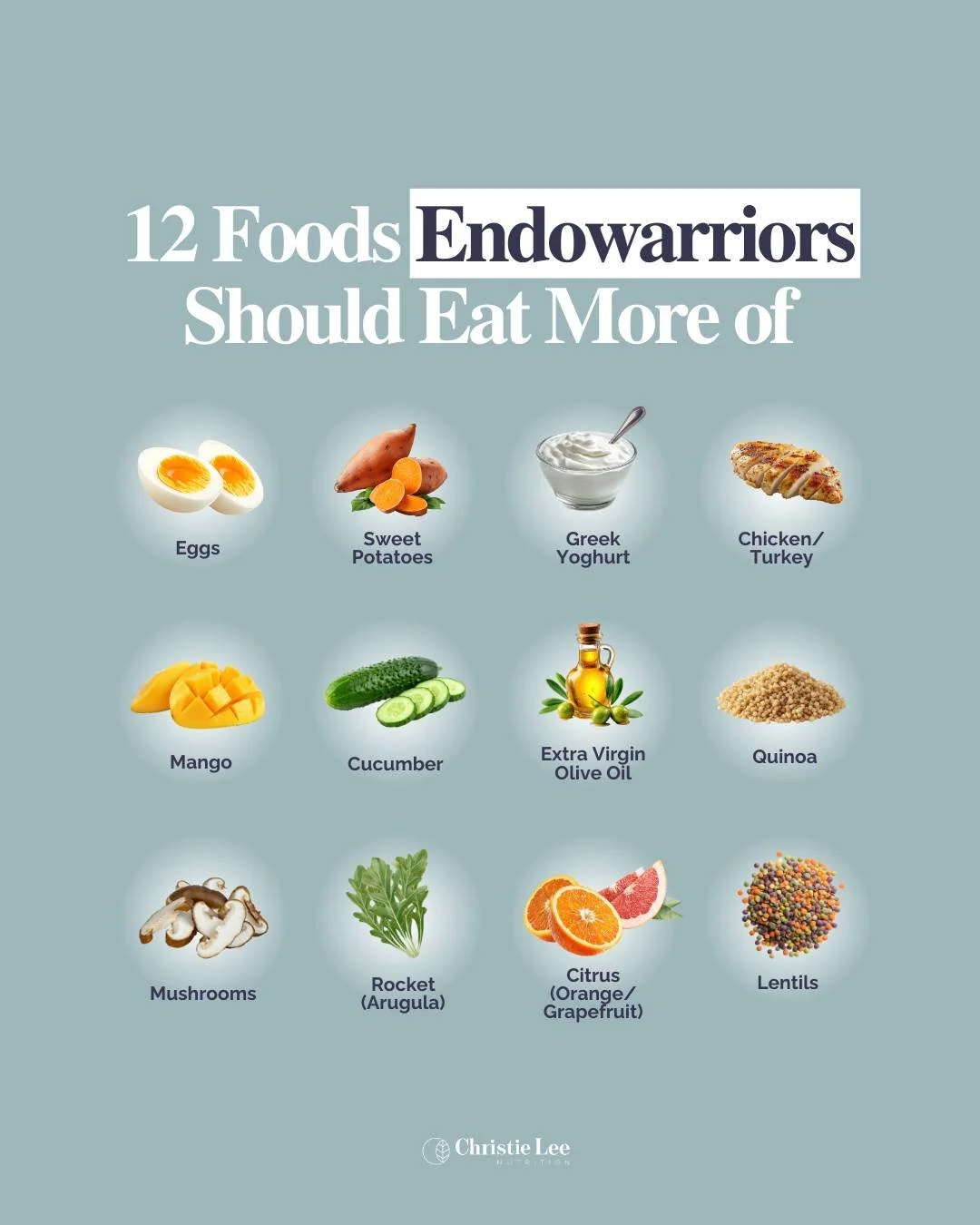 Since endometriosis is an inflammatory condition, reducing inflammation is key to reducing pain 👇

👉🏻 This is why I often recommend foods that contain natural anti-inflammatory compounds, which help lower the inflammatory load on the body.

For ex