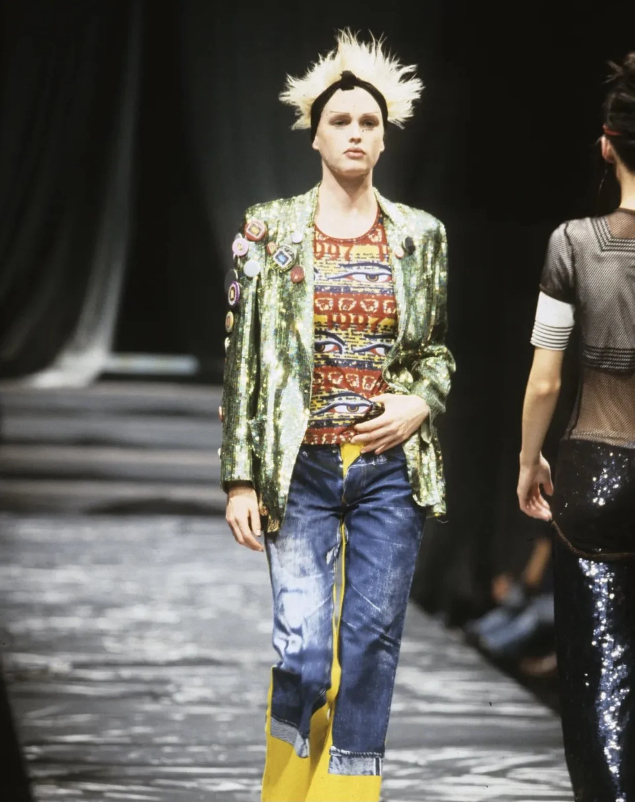 JEAN PAUL GAULTIER Tibetan buddha eyes 