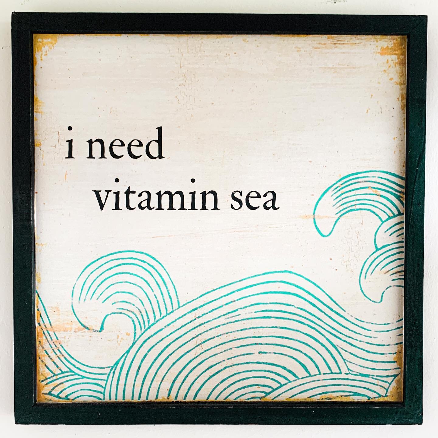 Salt Water ~ The Natural Healer

Anyone who loves the ocean like we do knows the powerful effect playing in the waves or going for a salty float can have on your mind, body &amp; soul. 

#ineedvitaminsea 
#HideawayArt