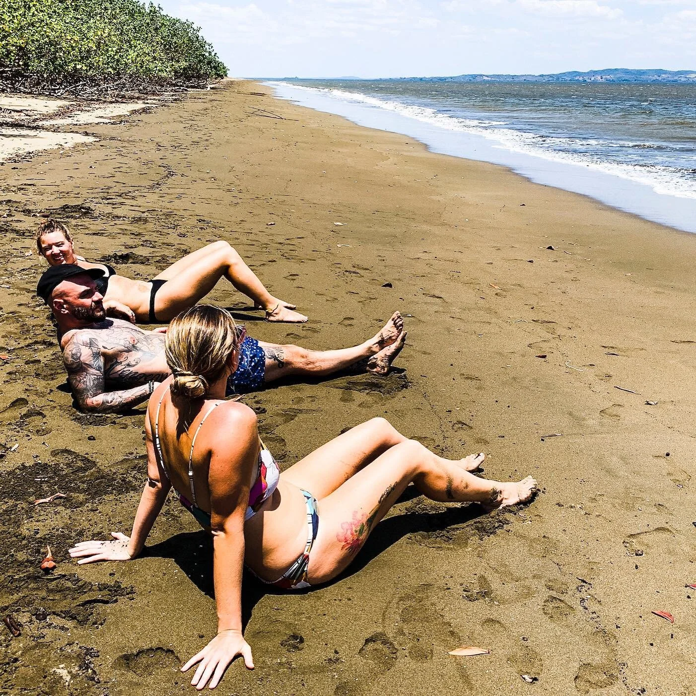 Welcome to our beach. Truly where the jungle meets the ocean. Most days you can walk for an hour in either direction without seeing anyone.

Beach bar/restaurant and pool coming soon.