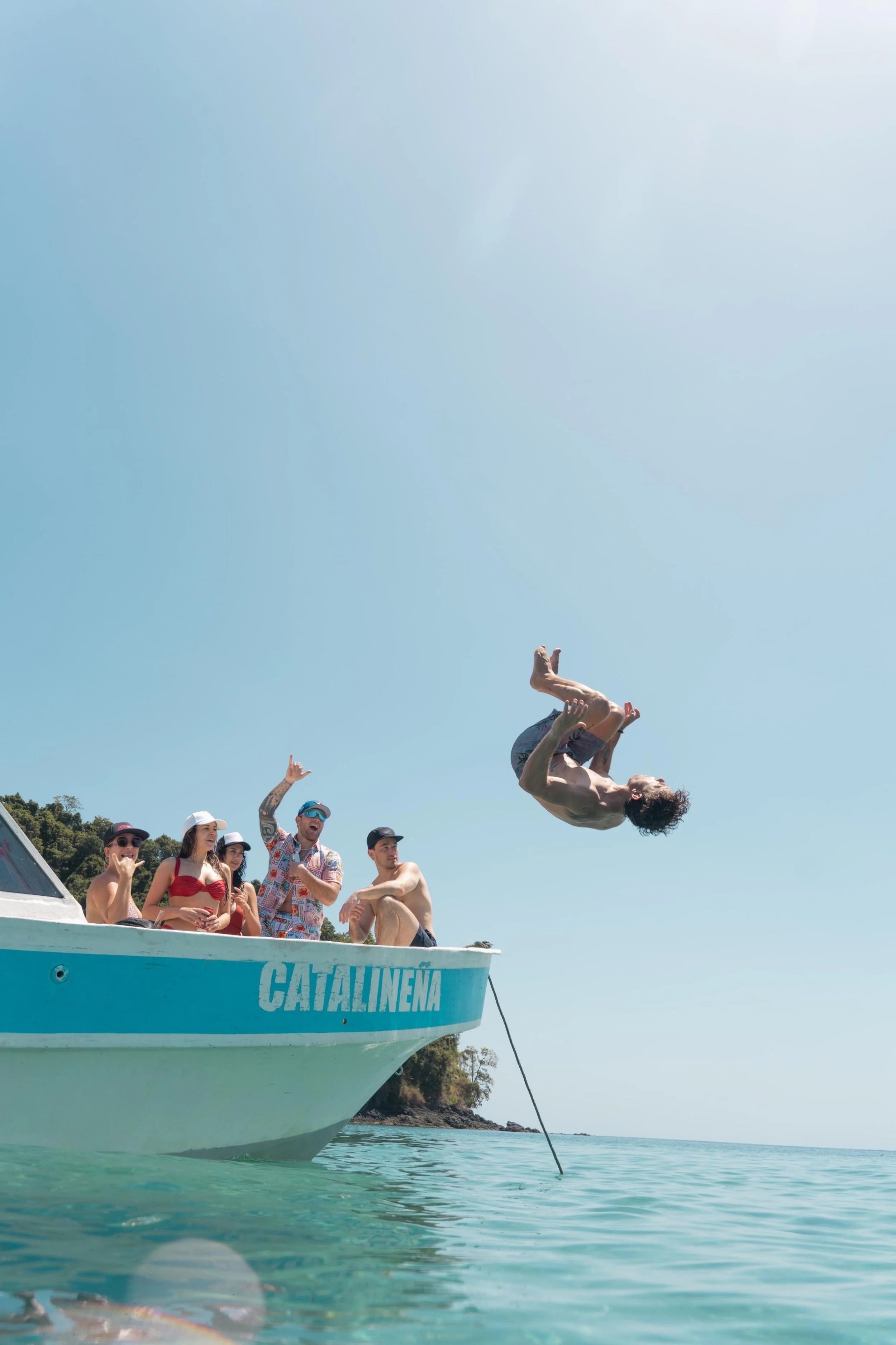 private boat excursion on Panama's Pacific coast