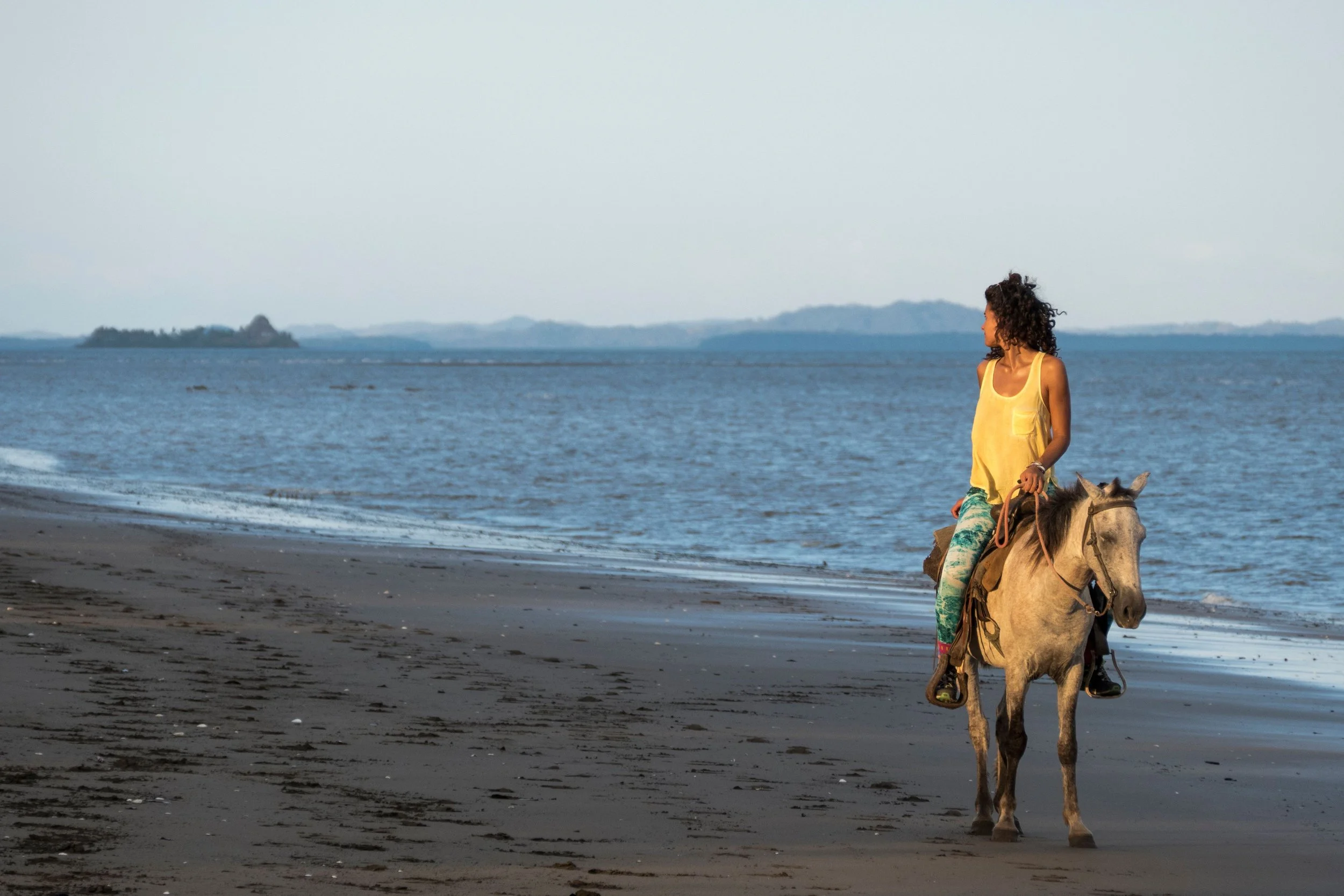 Horseback riding on Panama's Pacific coast