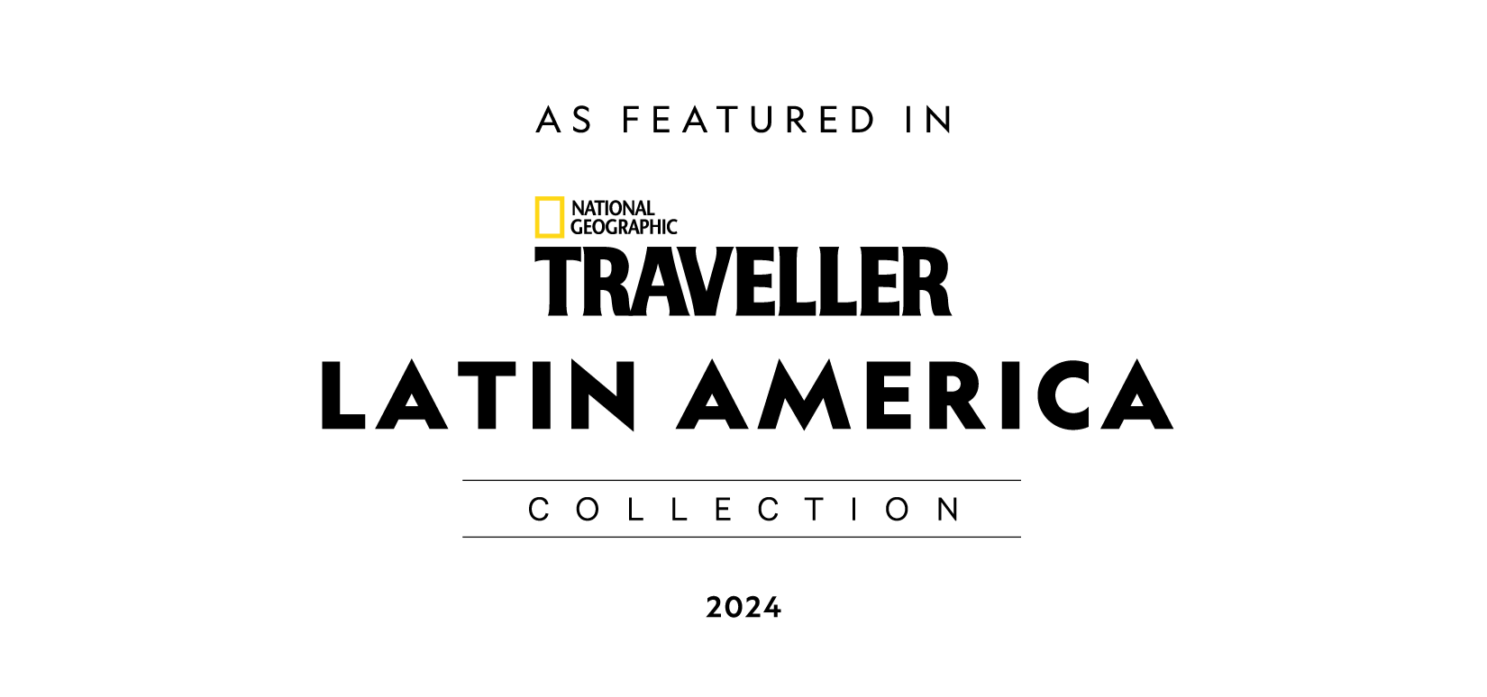National Geographic Traveller Latin America Collection 2024 logo