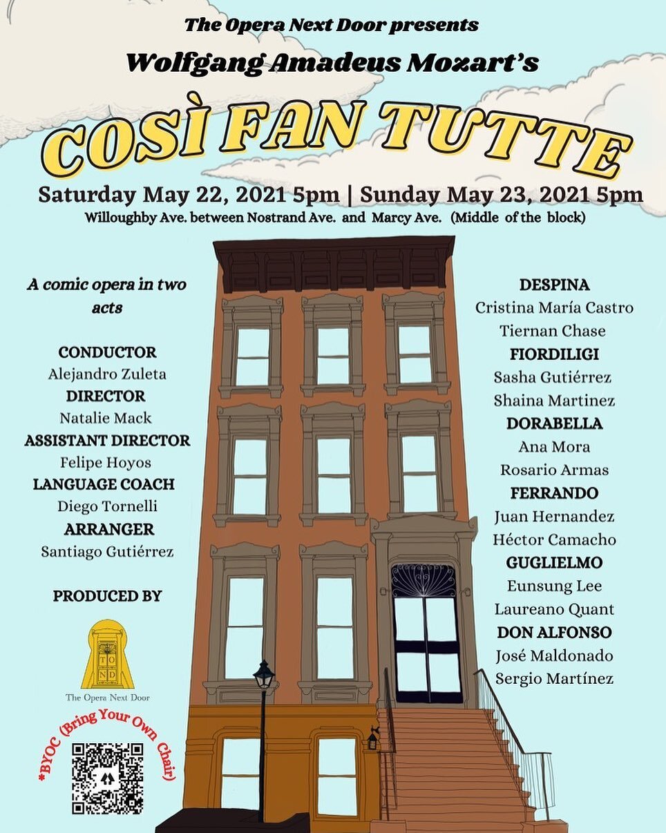 One of the first full operas being performed LIVE in New York City since the pandemic, and you can attend for free this weekend!

Both casts of COS&Igrave; FAN TUTTE are incredible thanks to the hard work of @theoperanextdoor 🙌 We are sharing opera 