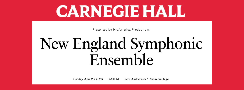 Carnegie Hall Soloist Debut