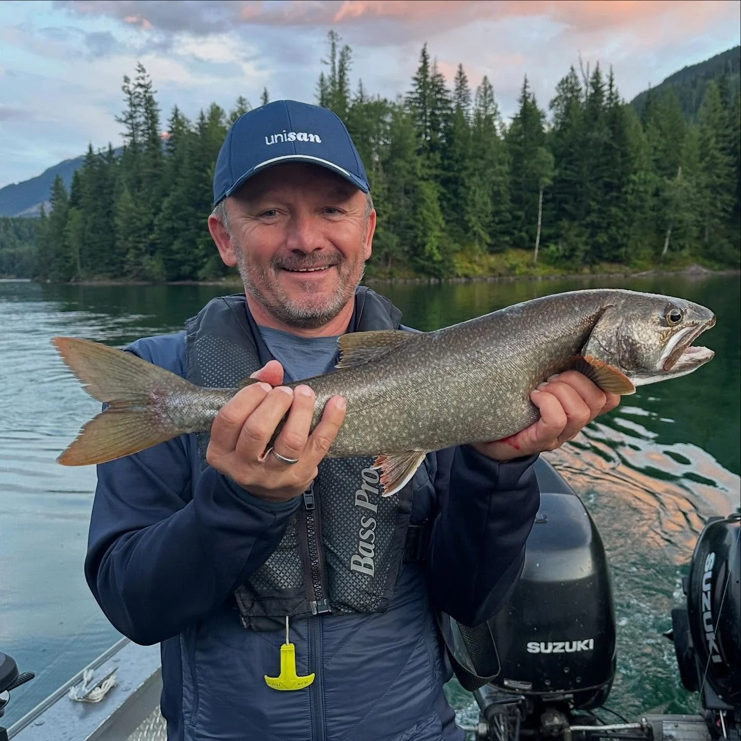 All the way from Austria 🇦🇹 #laketrout #laketroutfishing #revelstoke #fishing #guidedtrips #fishingtrip #roadtrip #vacation #explore #getoutside