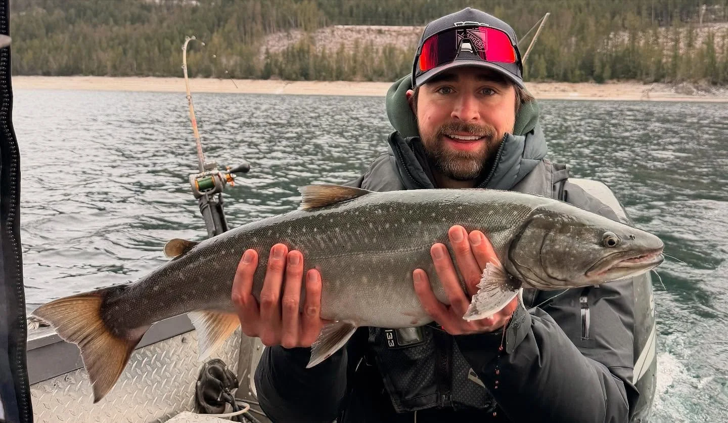 Fun day on the water in Nakusp. Got some redemption from our last trip when we lost a big one, that&rsquo;s fishing. Both were able to catch their first bull trout today made some fishy memories. #bulltrout #nakusp #fishing #bulltroutcountry #arrowla