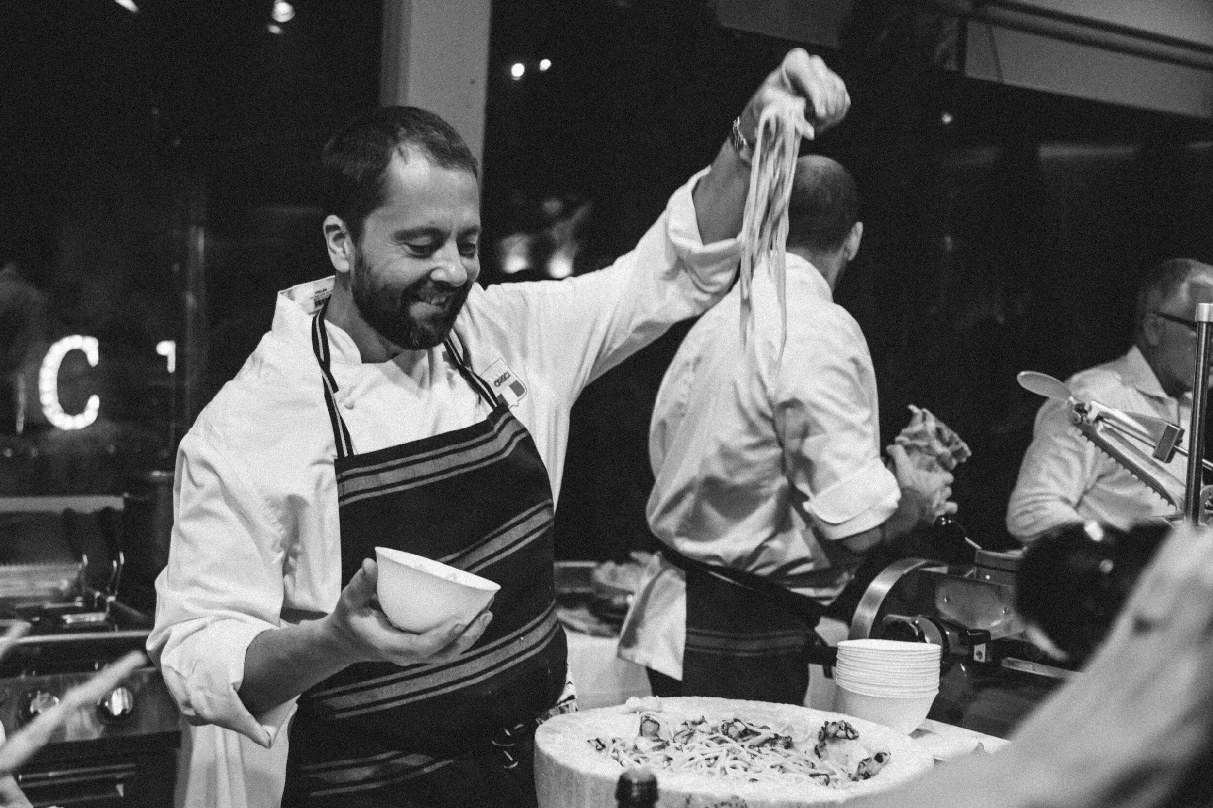 Sergio Maglione and the team.