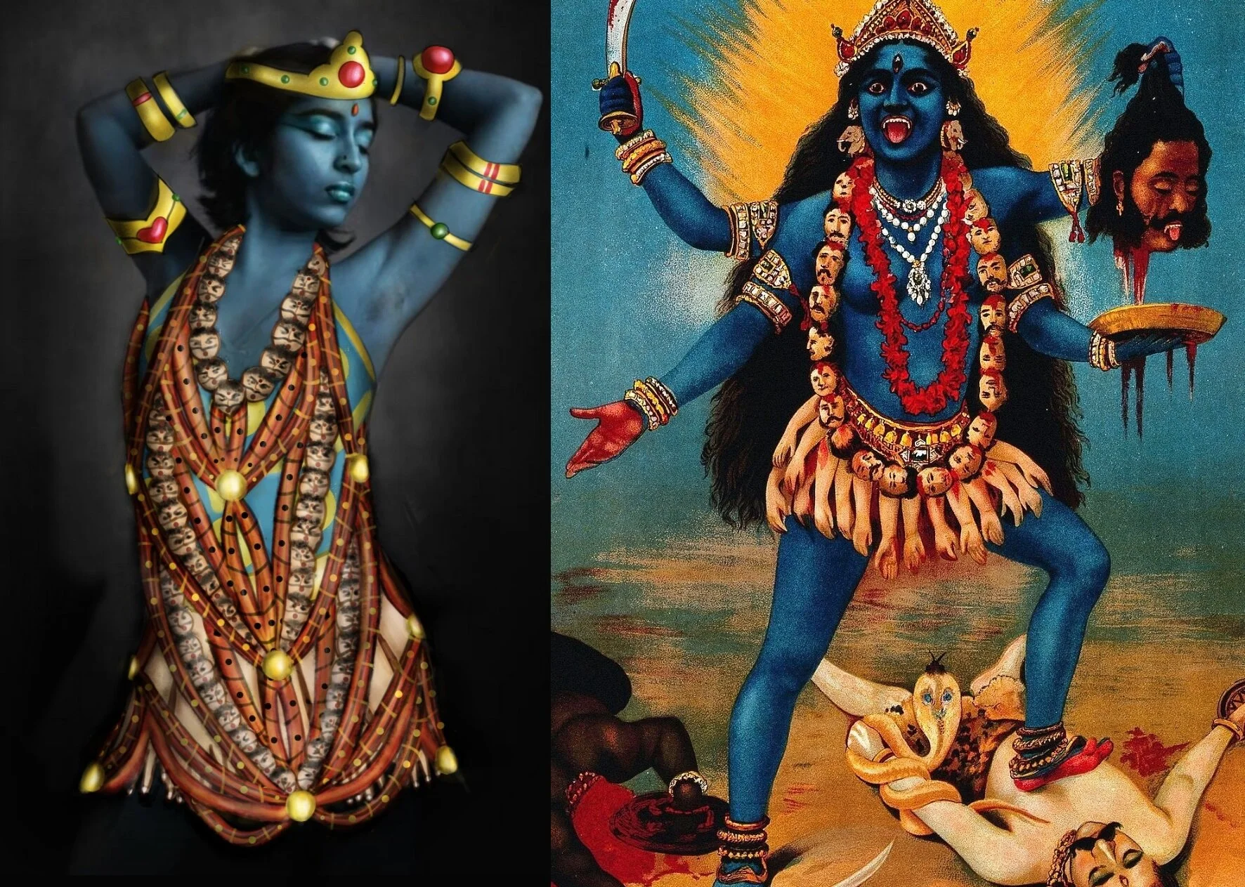 DEVI (GODDESS) dress series 2: MAHA KALI