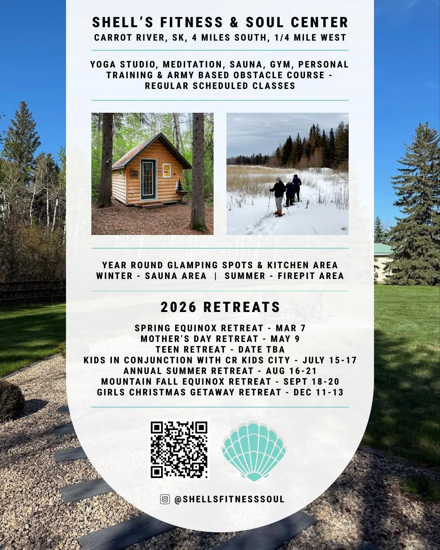 Hosted our FITH ANNUAL Girls Getaway Weekend Retreat! Thank you to those who made there way here these last FIVE YEARS !!! Thank you to my people who have helped make it happen you are loved and appreciated! ❤️❤️❤️

Check out 2026 Retreats and can&rs