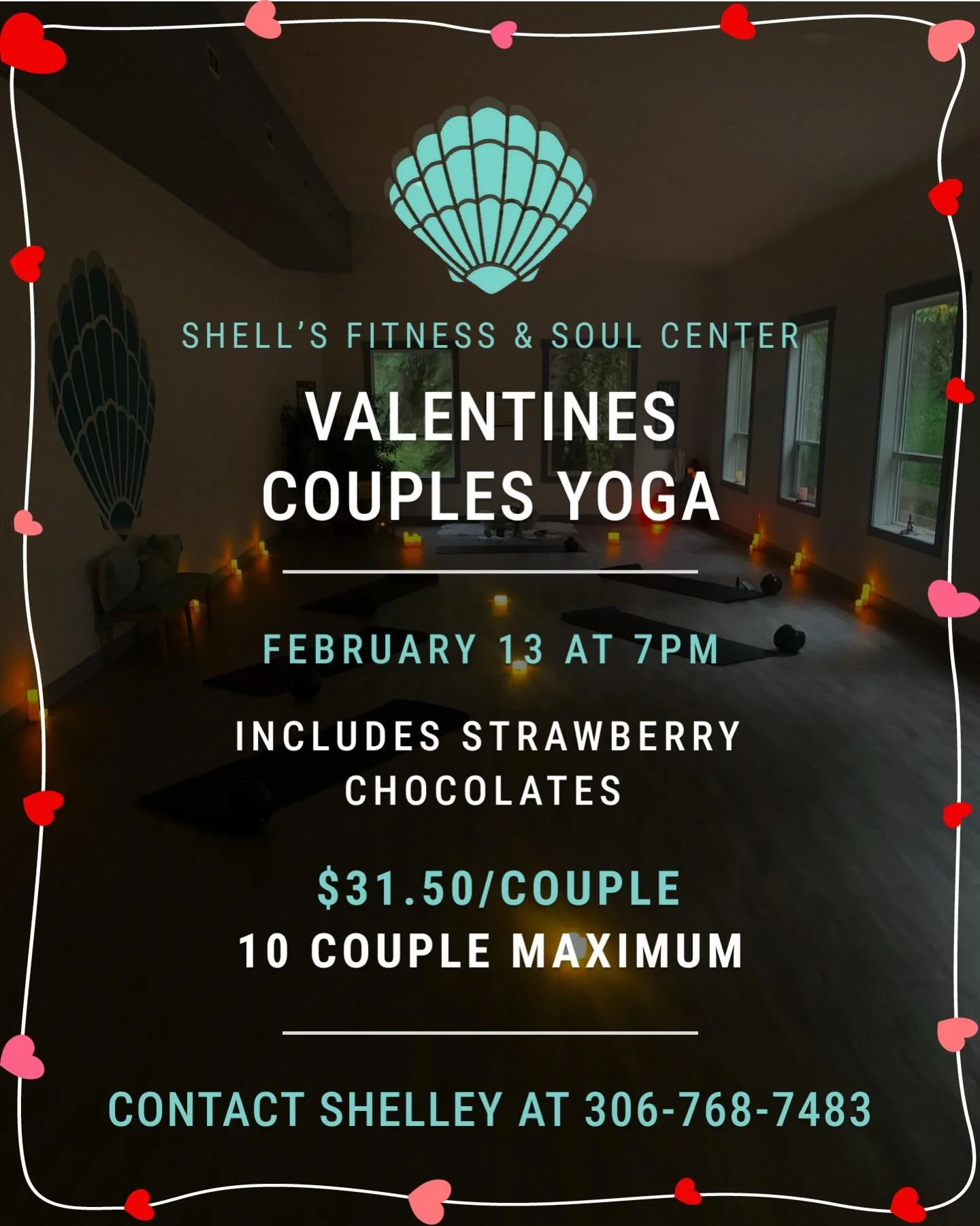 Hello FEBRUARY The month of Love 💕
We have LOTS of options for you to show your love for yourself and others 
&bull;
&bull;
&bull;
&bull;
&bull; VALENTINES COUPLES YOGA FEBRUARY 13 AT 7PM
INCLUDES STRAWBERRY CHOCOLATES
&bull; TEEN WELLNESS EVENT Feb