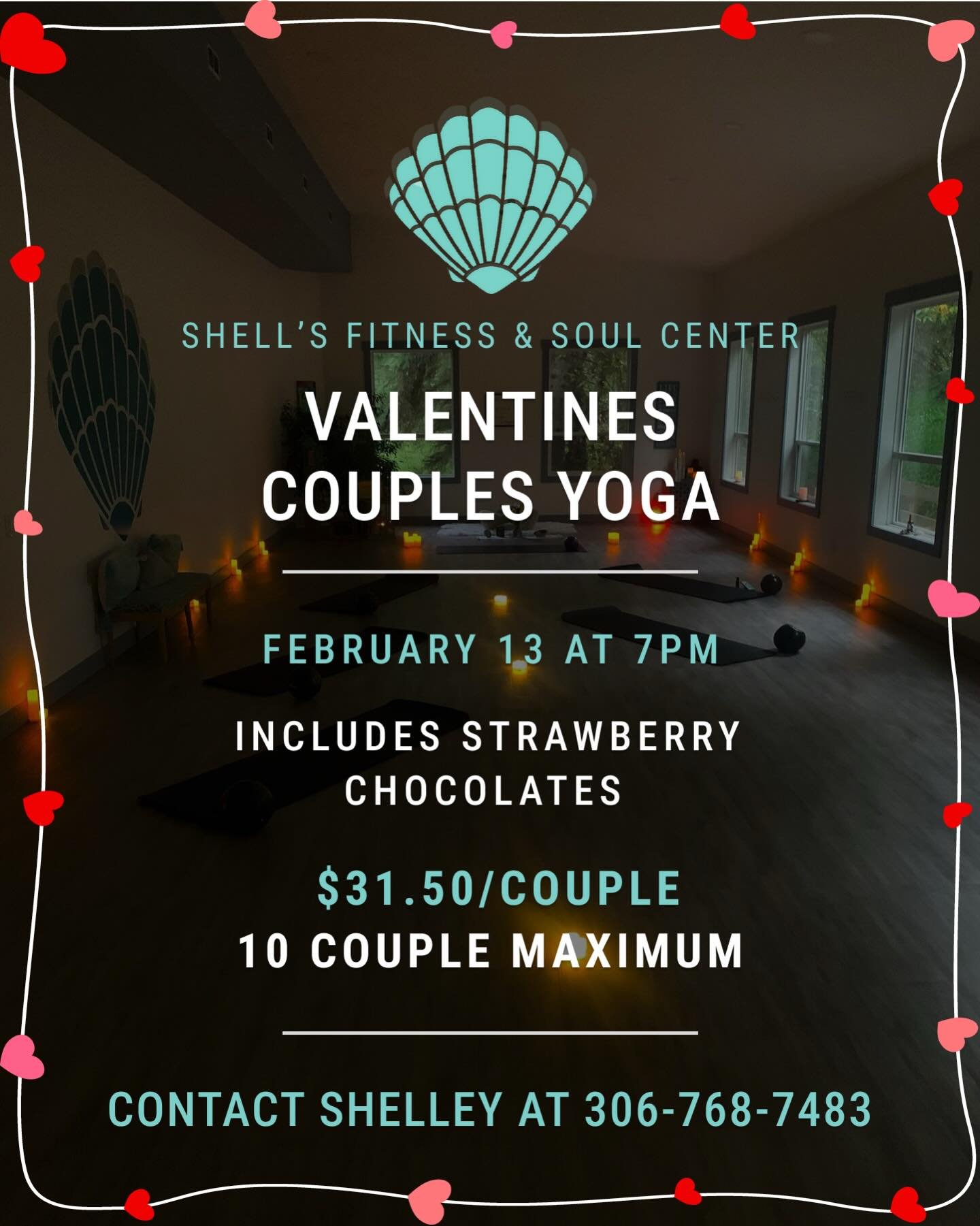 Hello FEBRUARY The month of Love 💕
We have LOTS of options for you to show your love for yourself and others 
&bull;
&bull;
&bull;
&bull;
&bull; VALENTINES COUPLES YOGA FEBRUARY 13 AT 7PM
INCLUDES STRAWBERRY CHOCOLATES
&bull; TEEN WELLNESS EVENT Feb