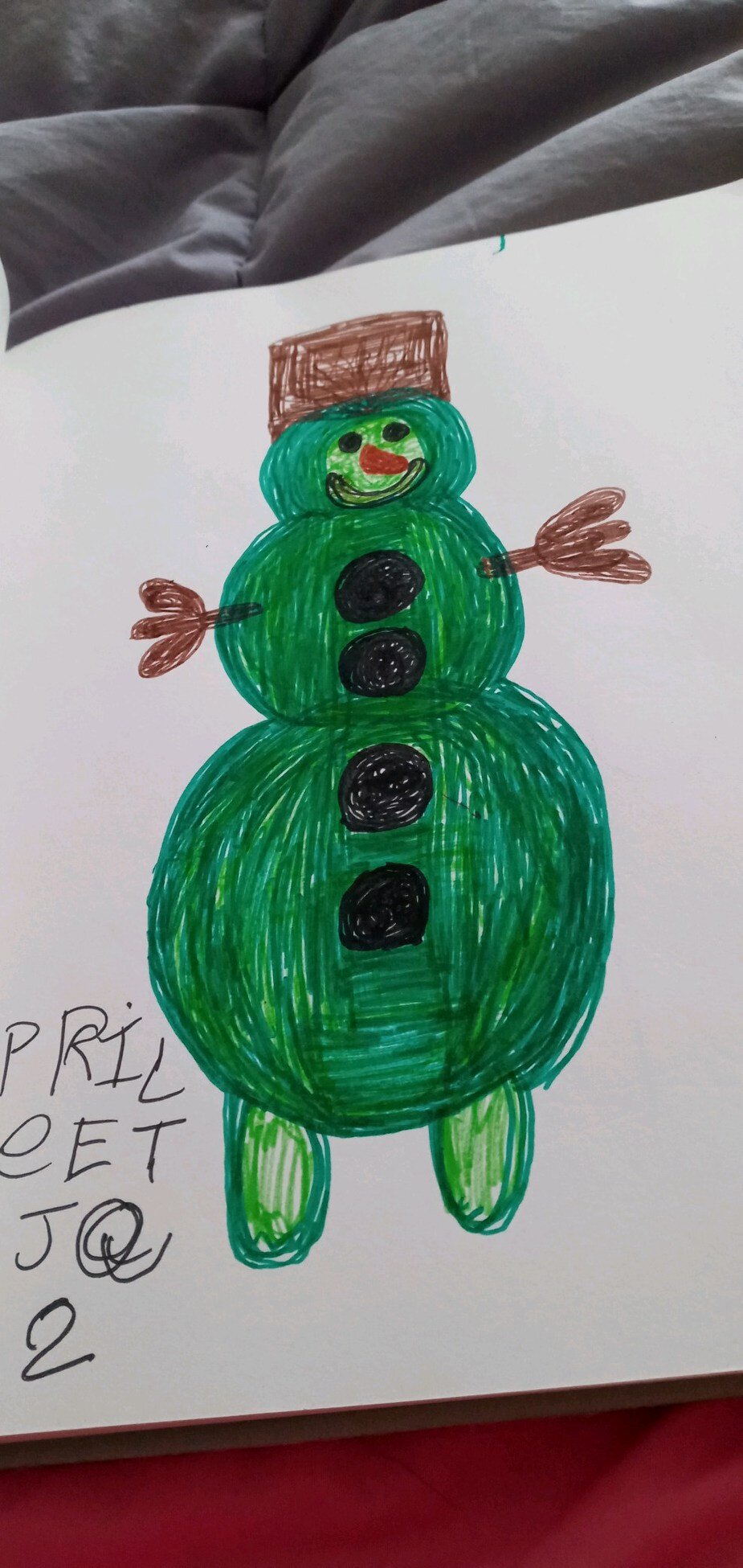 Snowman Costume by April